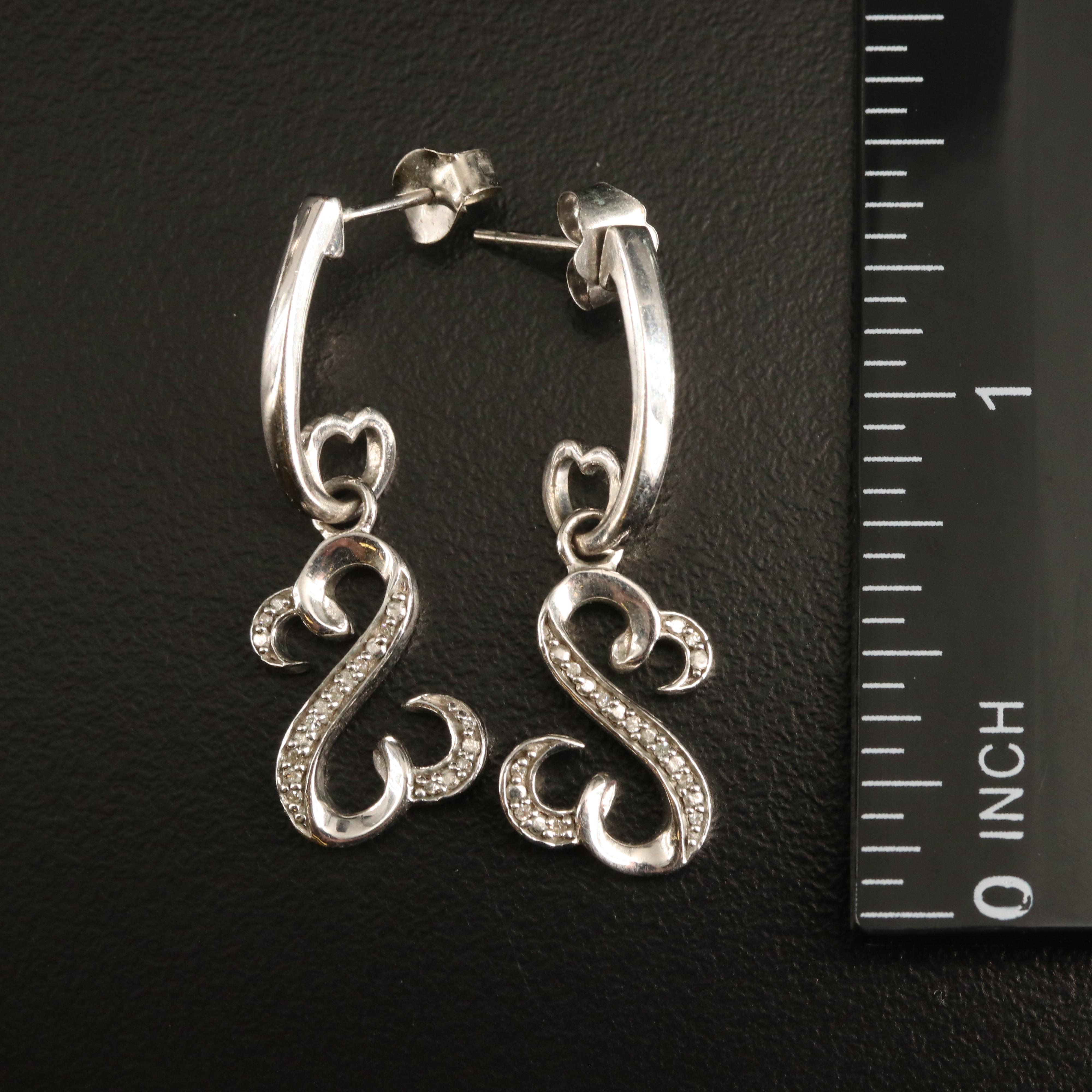 Jane Seymour "Open Heart" Diamond and Sterling Jewelry Selection