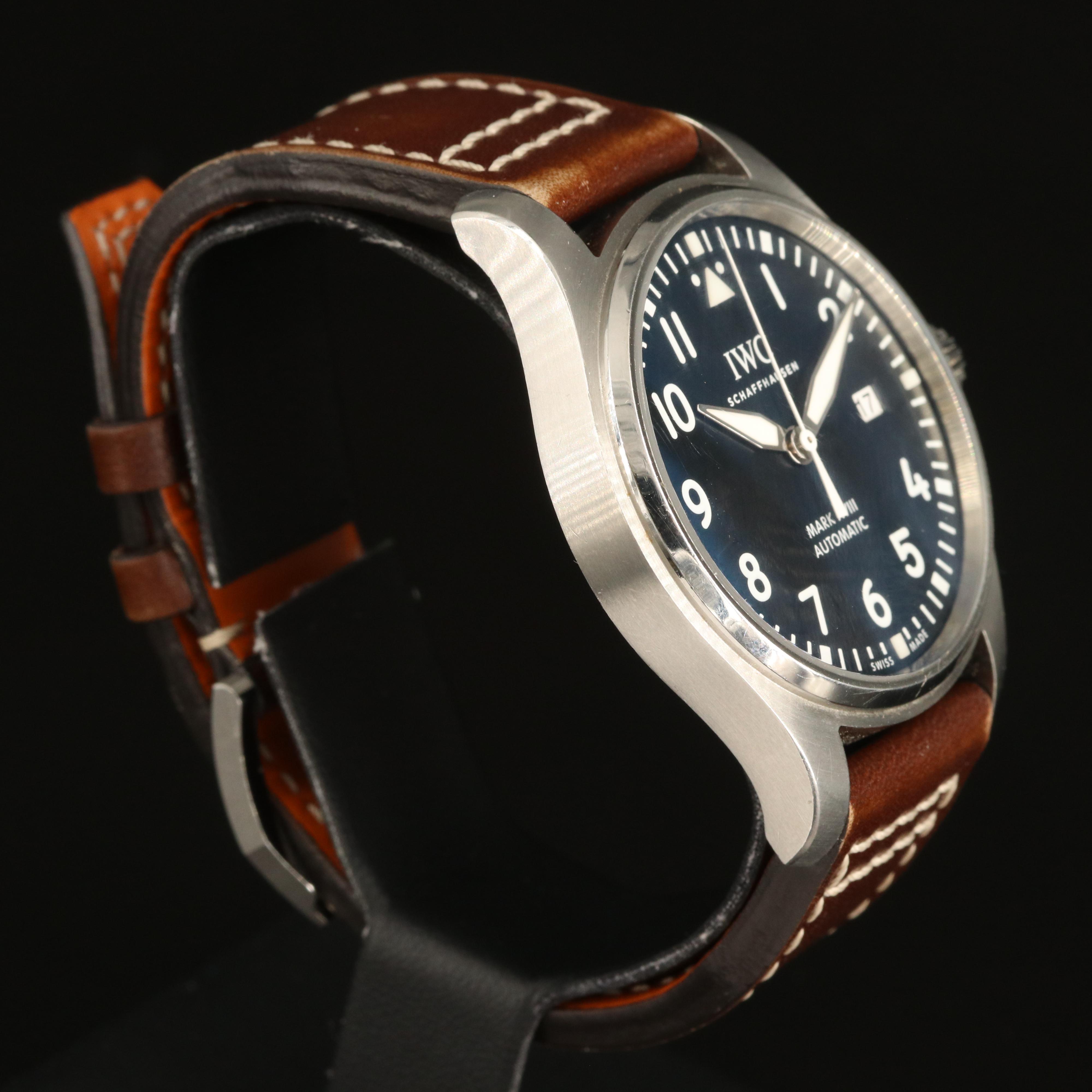 IWC Shaffhausen Pilot Mark XVIII Le Petit Prince Blue Automatic Watch