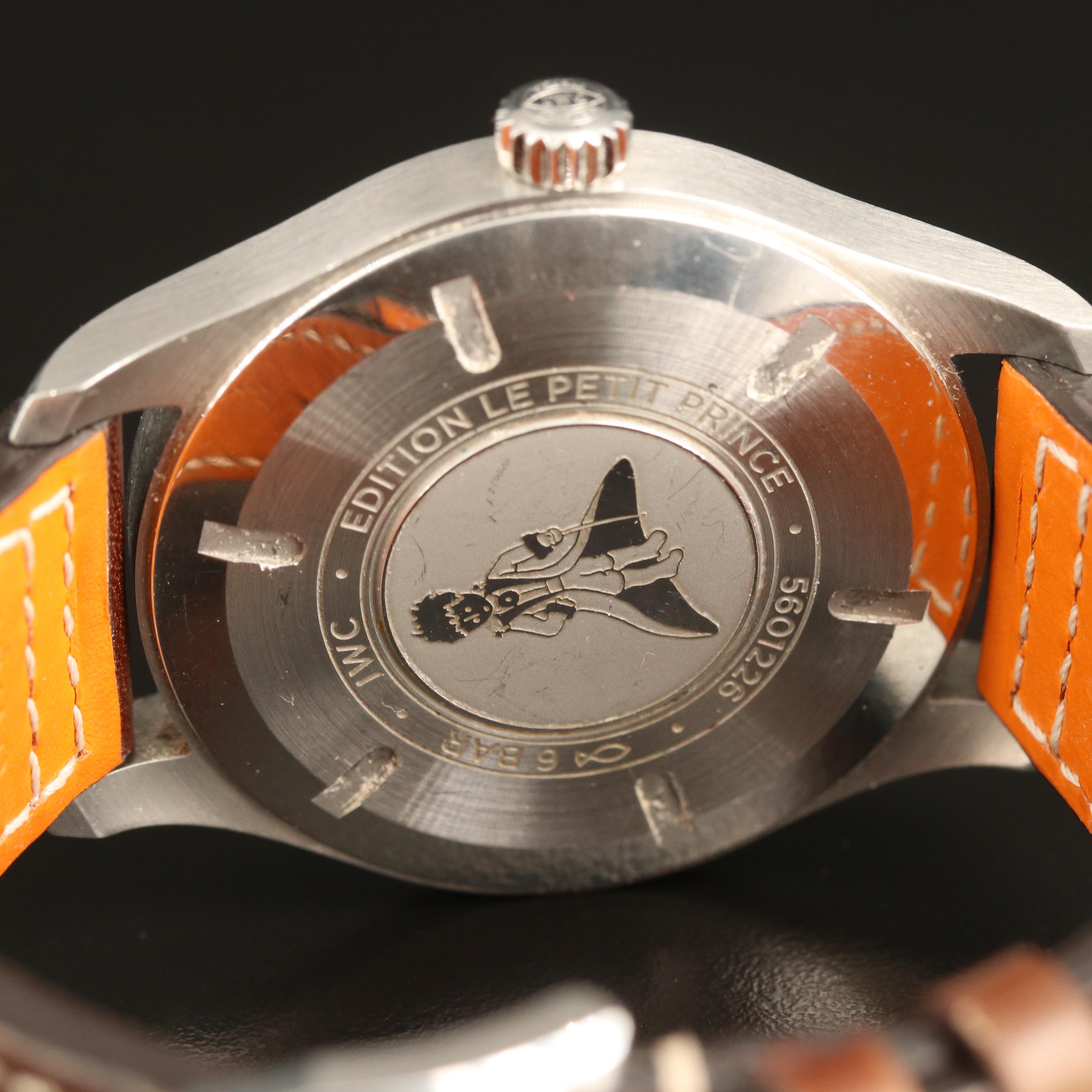 IWC Shaffhausen Pilot Mark XVIII Le Petit Prince Blue Automatic Watch