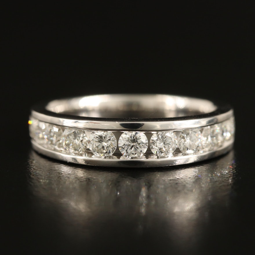 14K 0.99 CTW Diamond Band