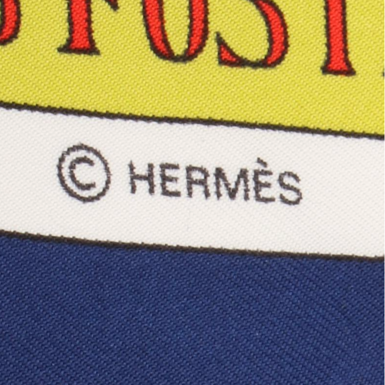 Hermès "The Original New Orleans Creole Jazz 1923" Silk Twill Scarf
