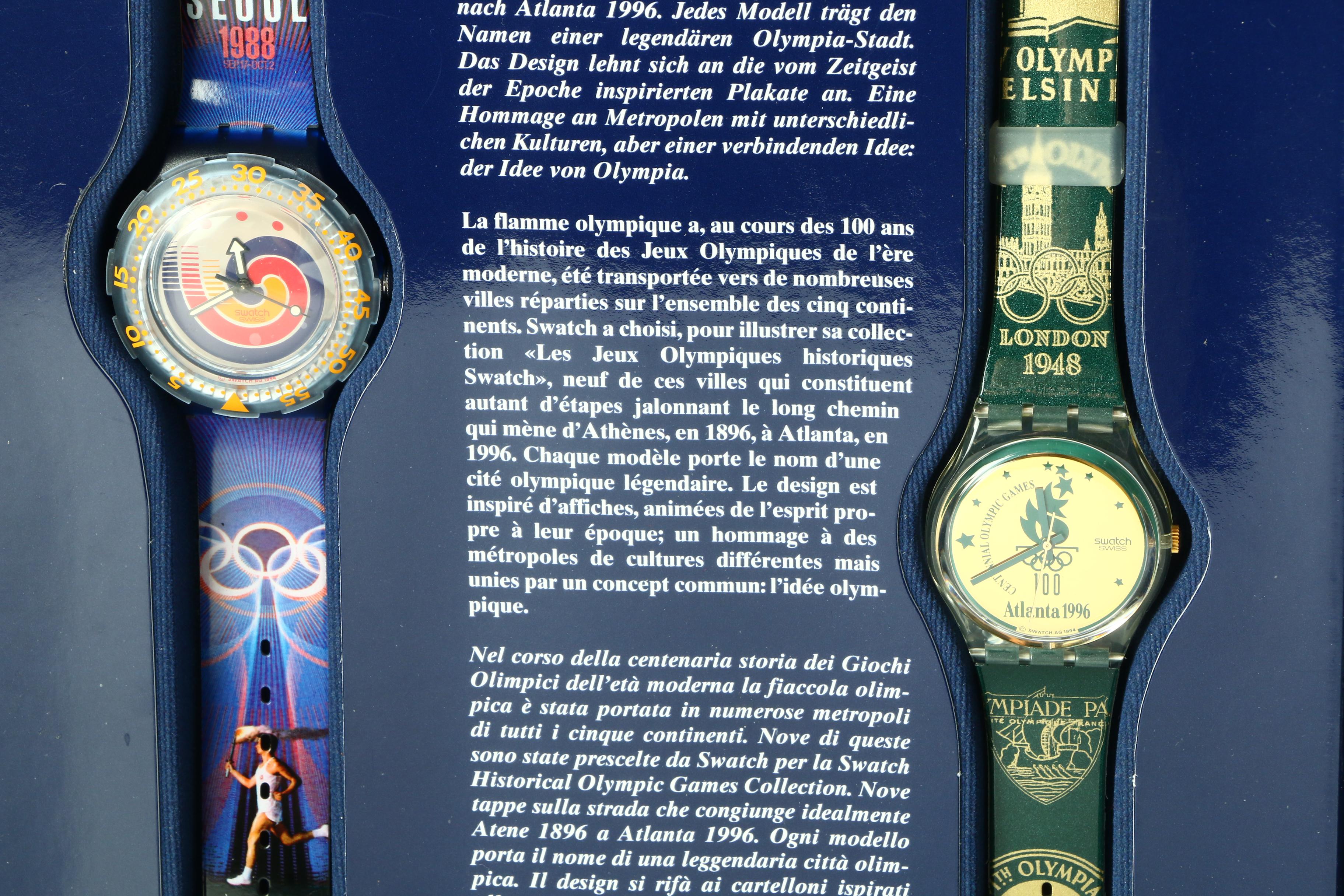 Swatch Olympic Games Watch Collection