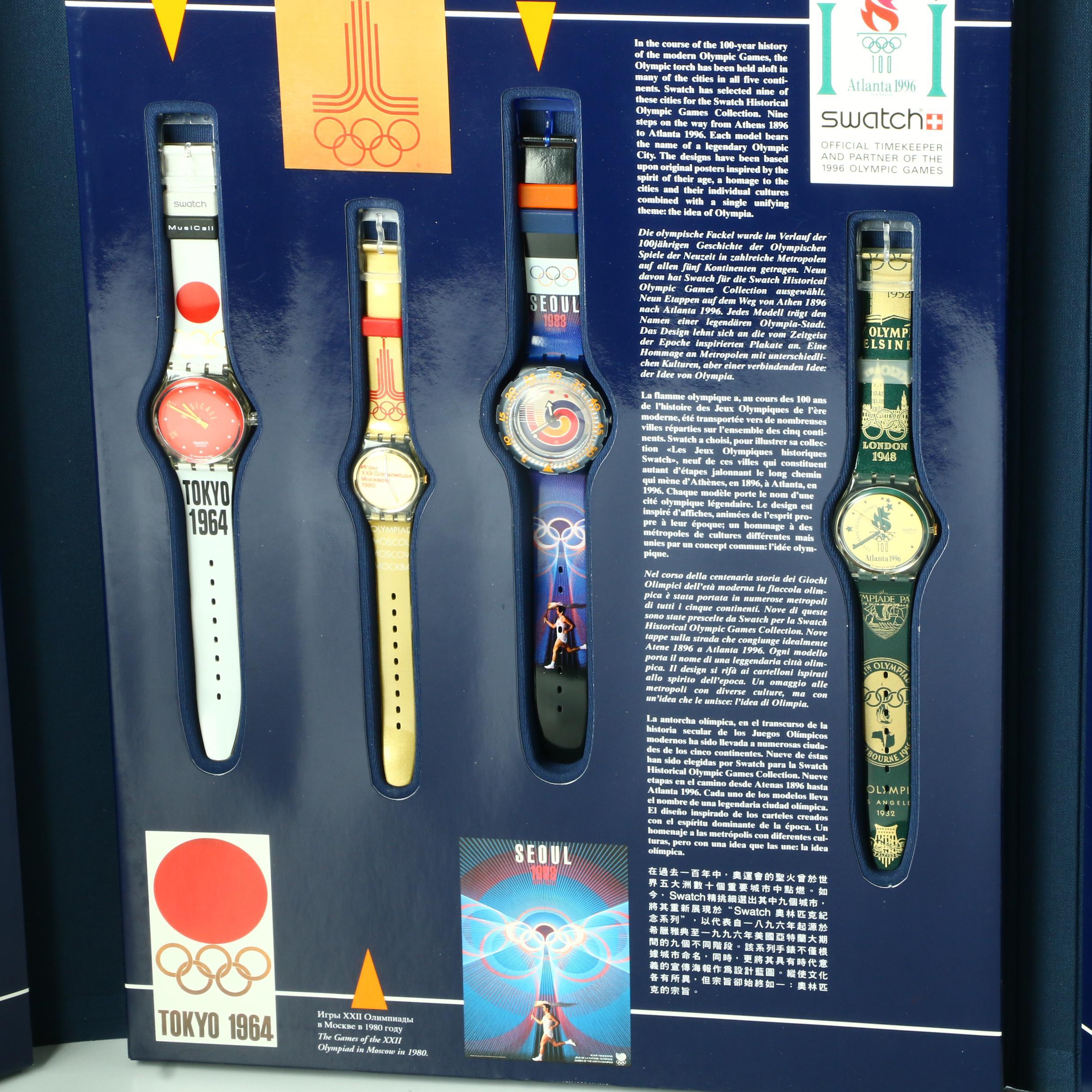 Swatch Olympic Games Watch Collection