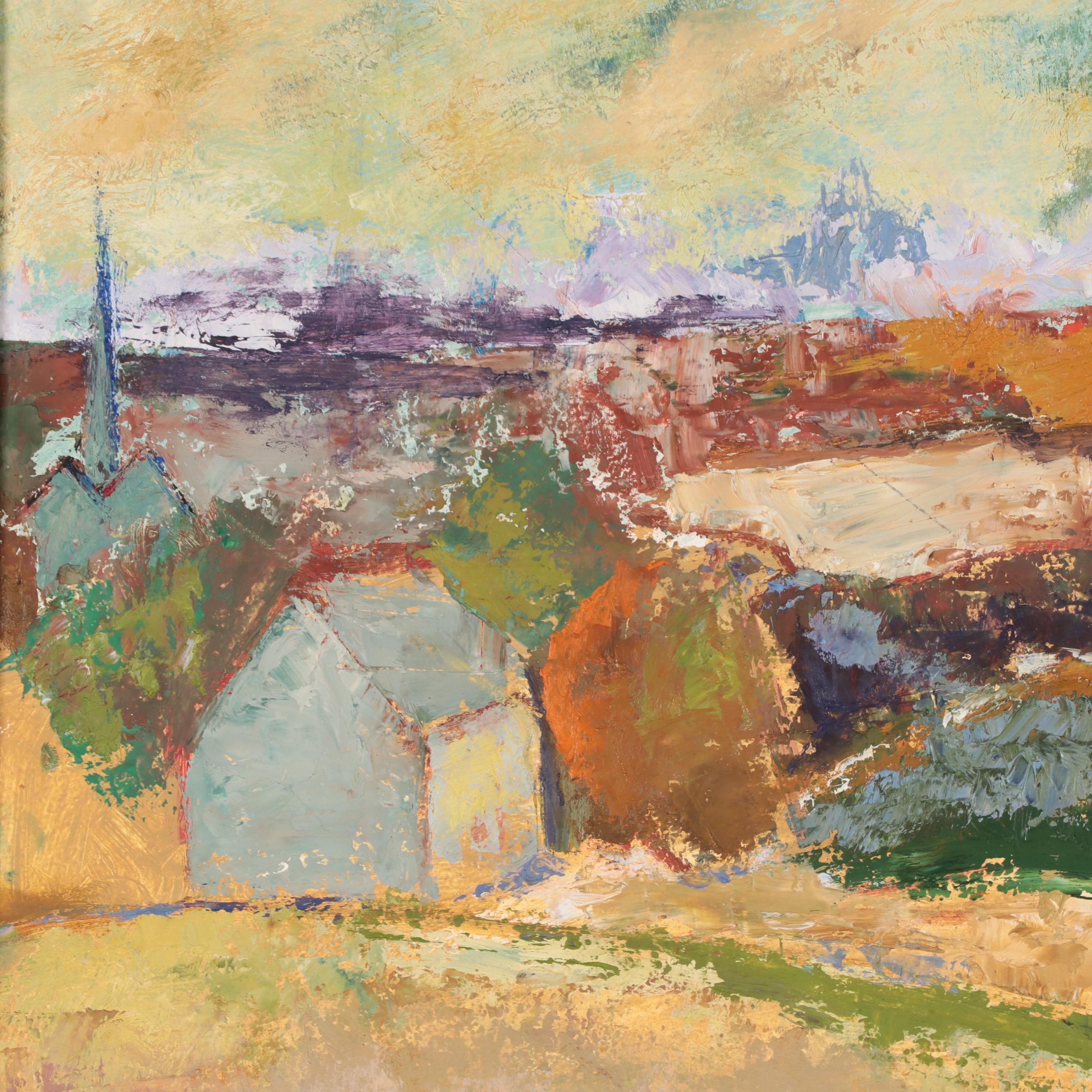 Mary Johnson Oil Painting "Yountsville Landscape"