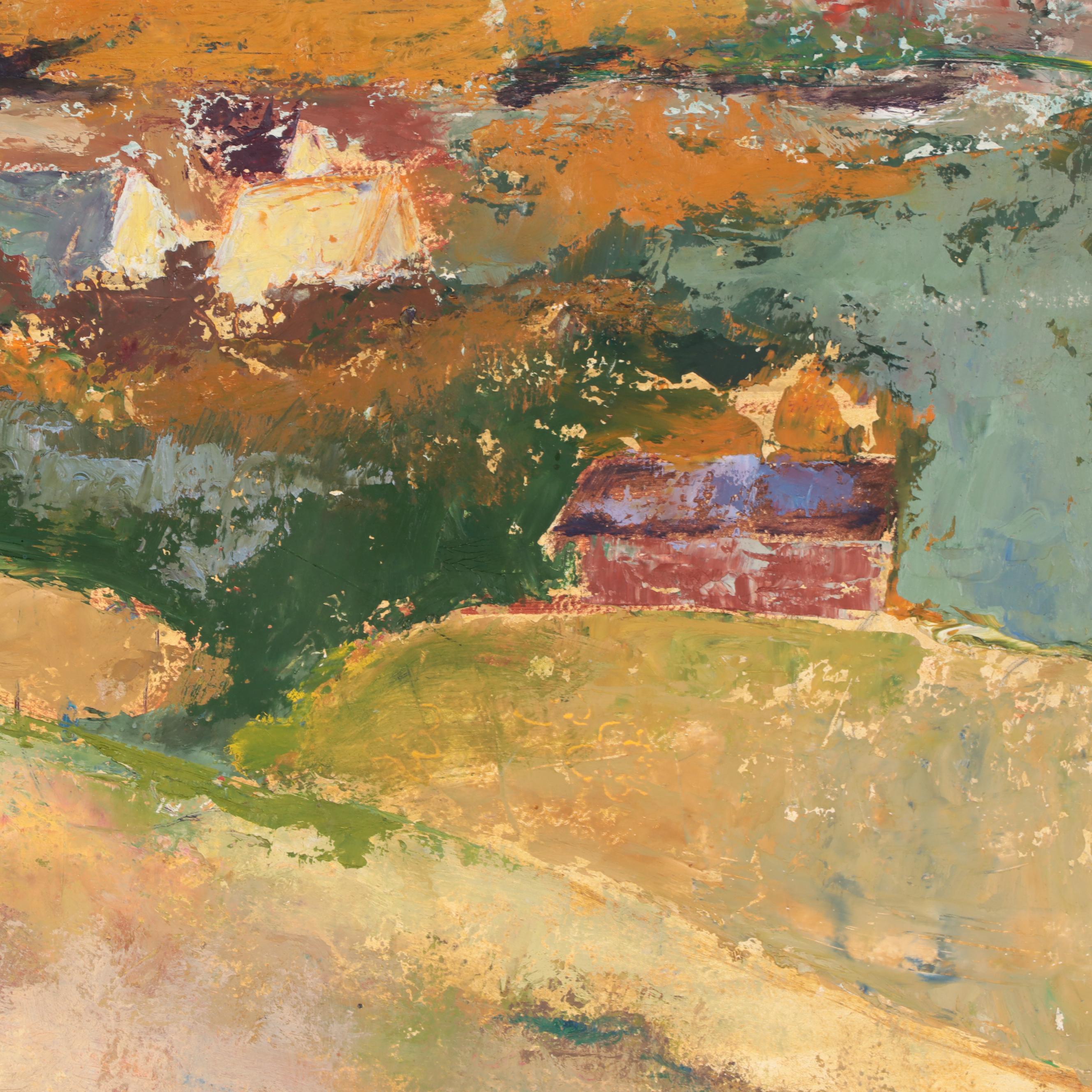 Mary Johnson Oil Painting "Yountsville Landscape"