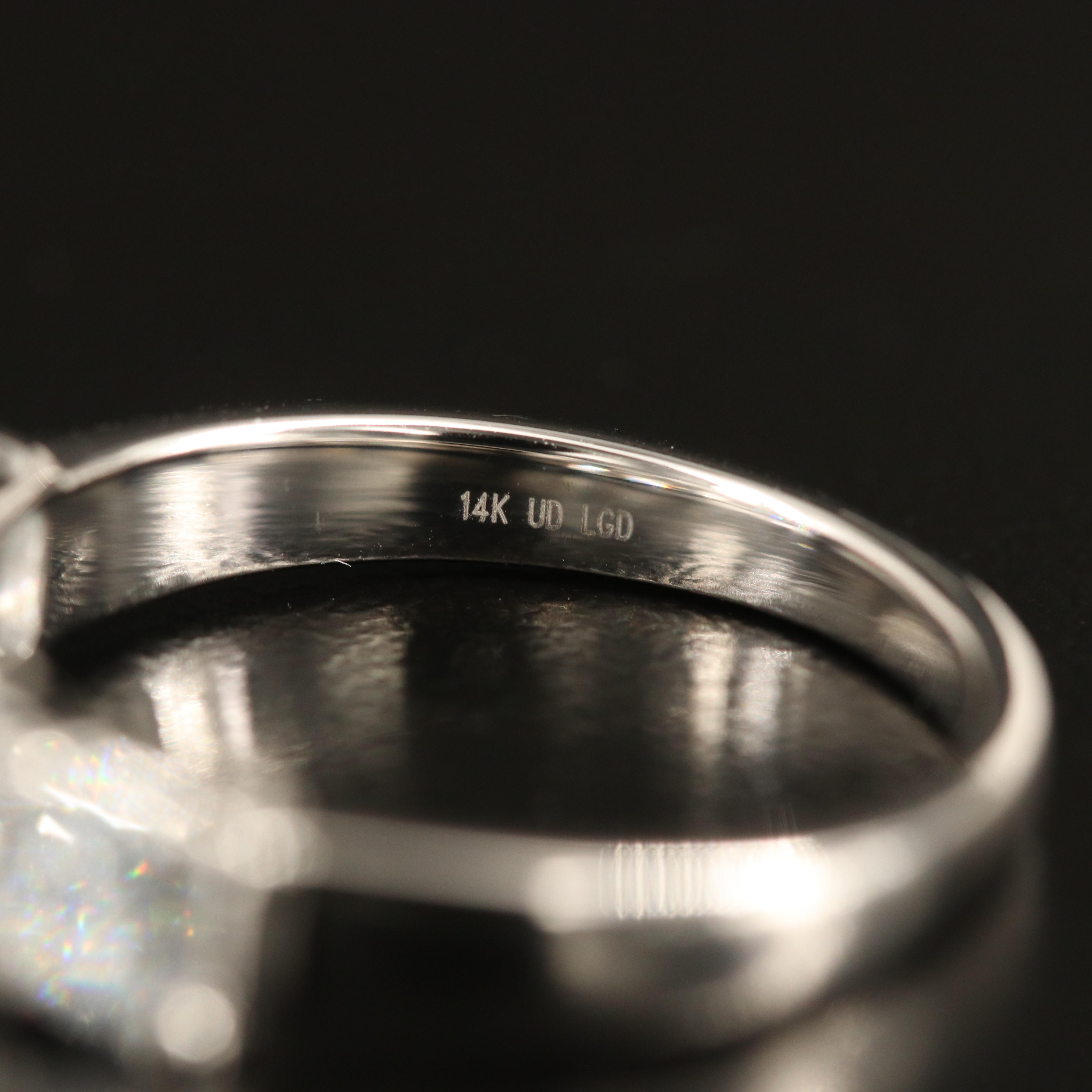 14K 1.40 CTW Lab Grown Diamond Ring