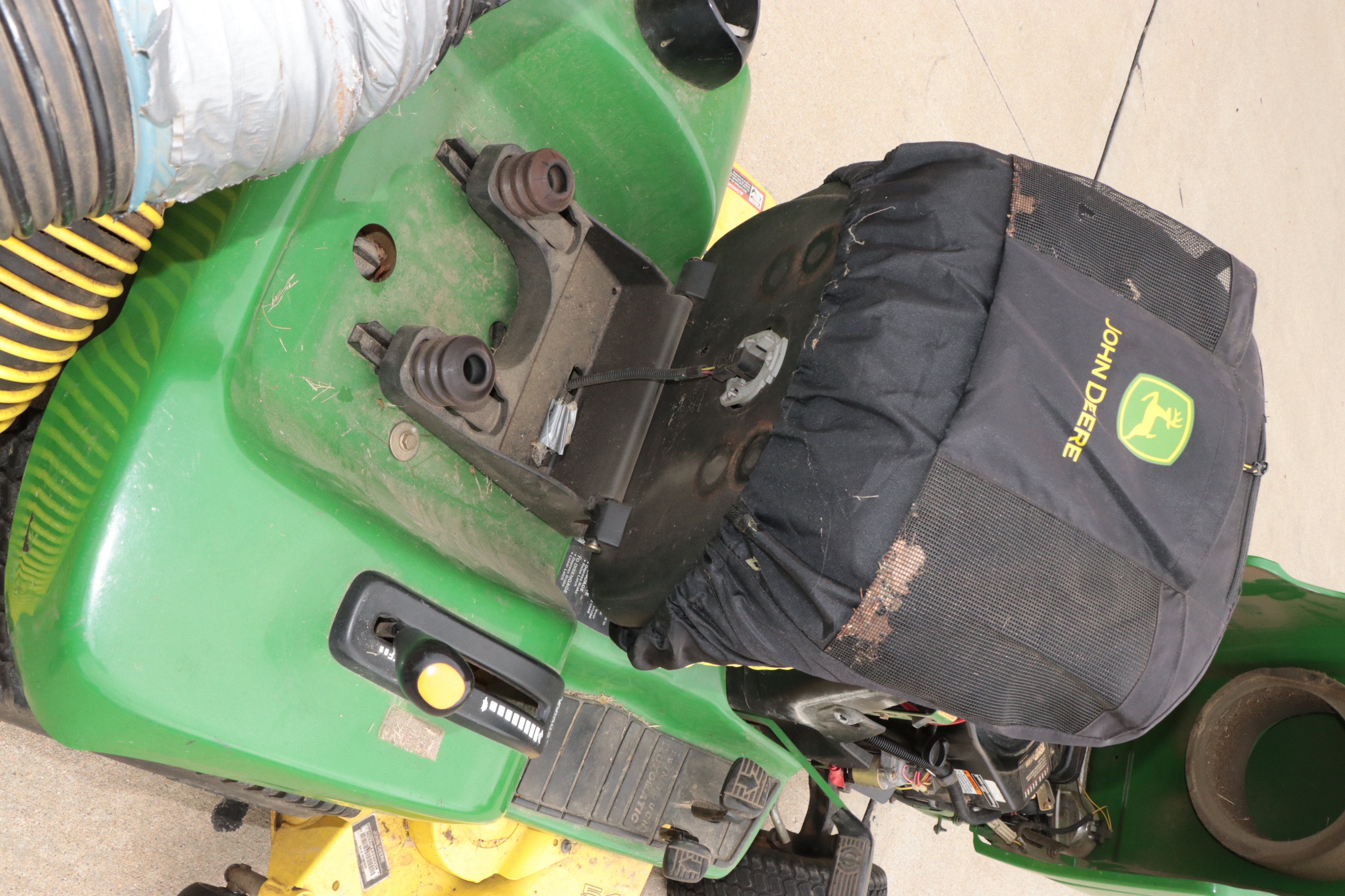 John Deere GT235 Riding Mower, 18HP, with Trac Vac