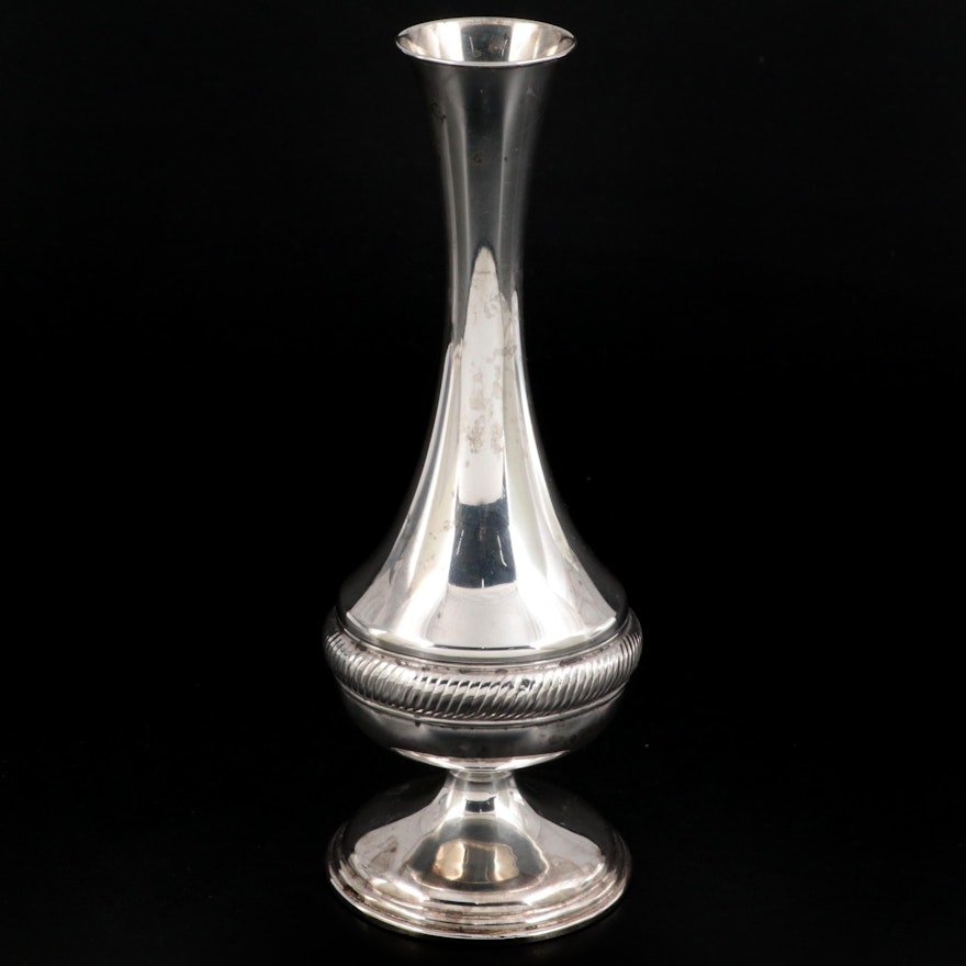 Watrous Mfg. Co. Sterling Silver Weighted Bud Vase