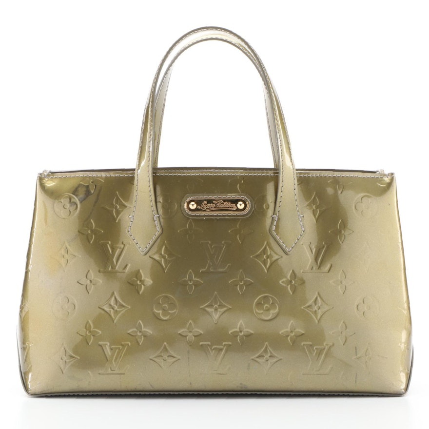 Louis Vuitton Wilshire PM Bag in Monogram Vernis