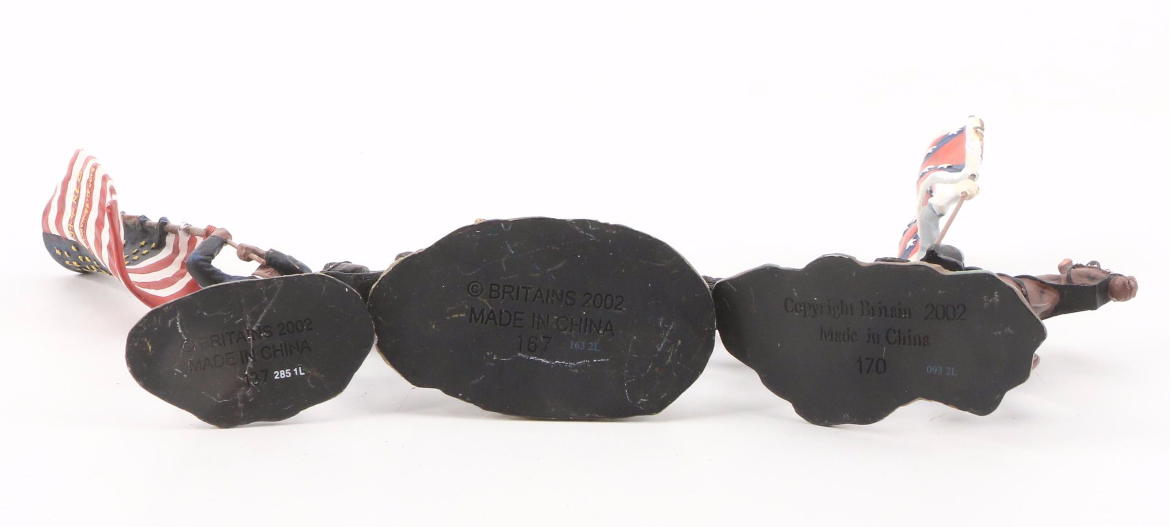 Britain's Hand-Painted Metal American Civil War Toy Soldiers and Props, 2002