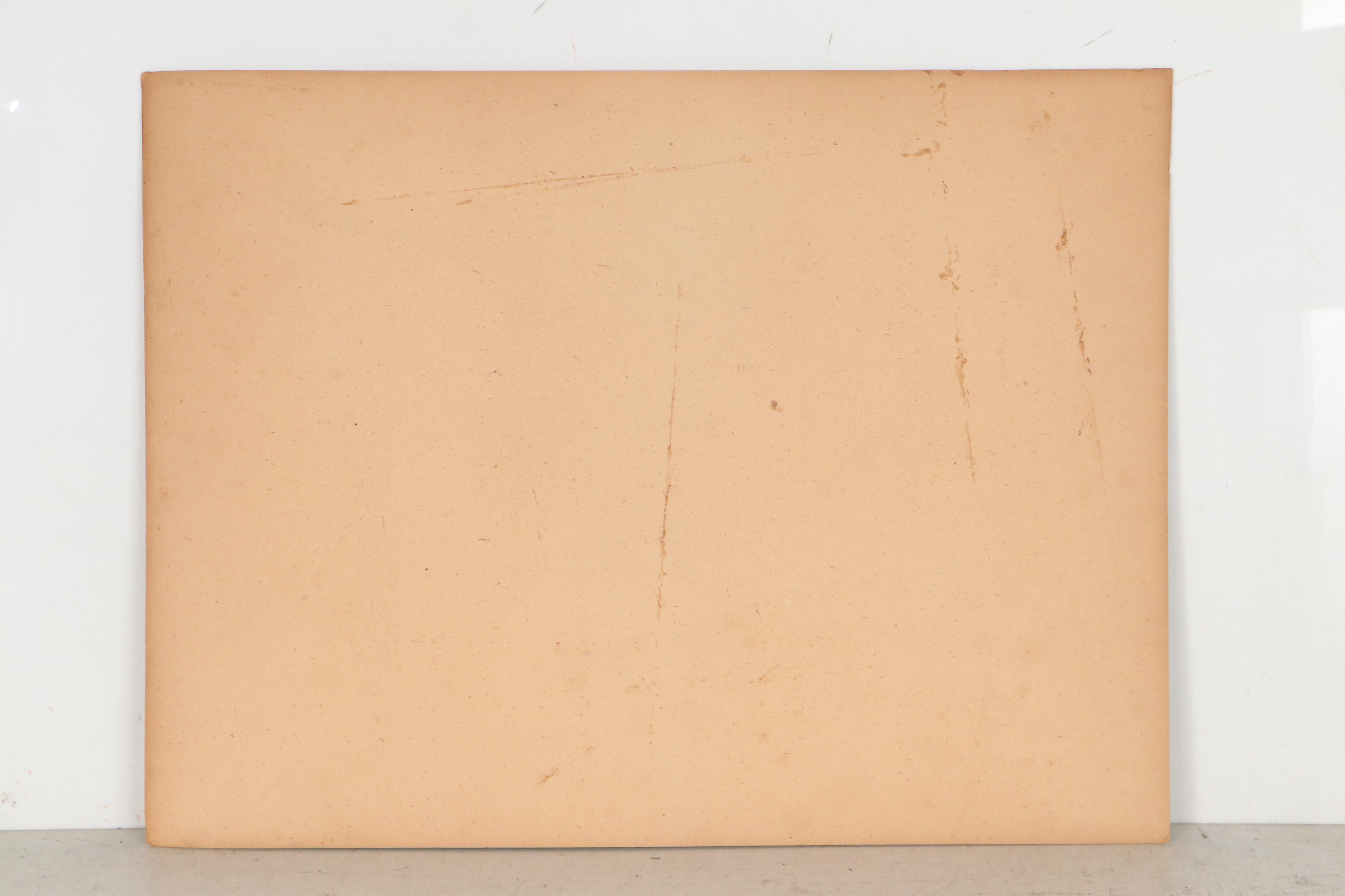 Abraham Ortelius Hand-Colored Engraving World Map, 1595