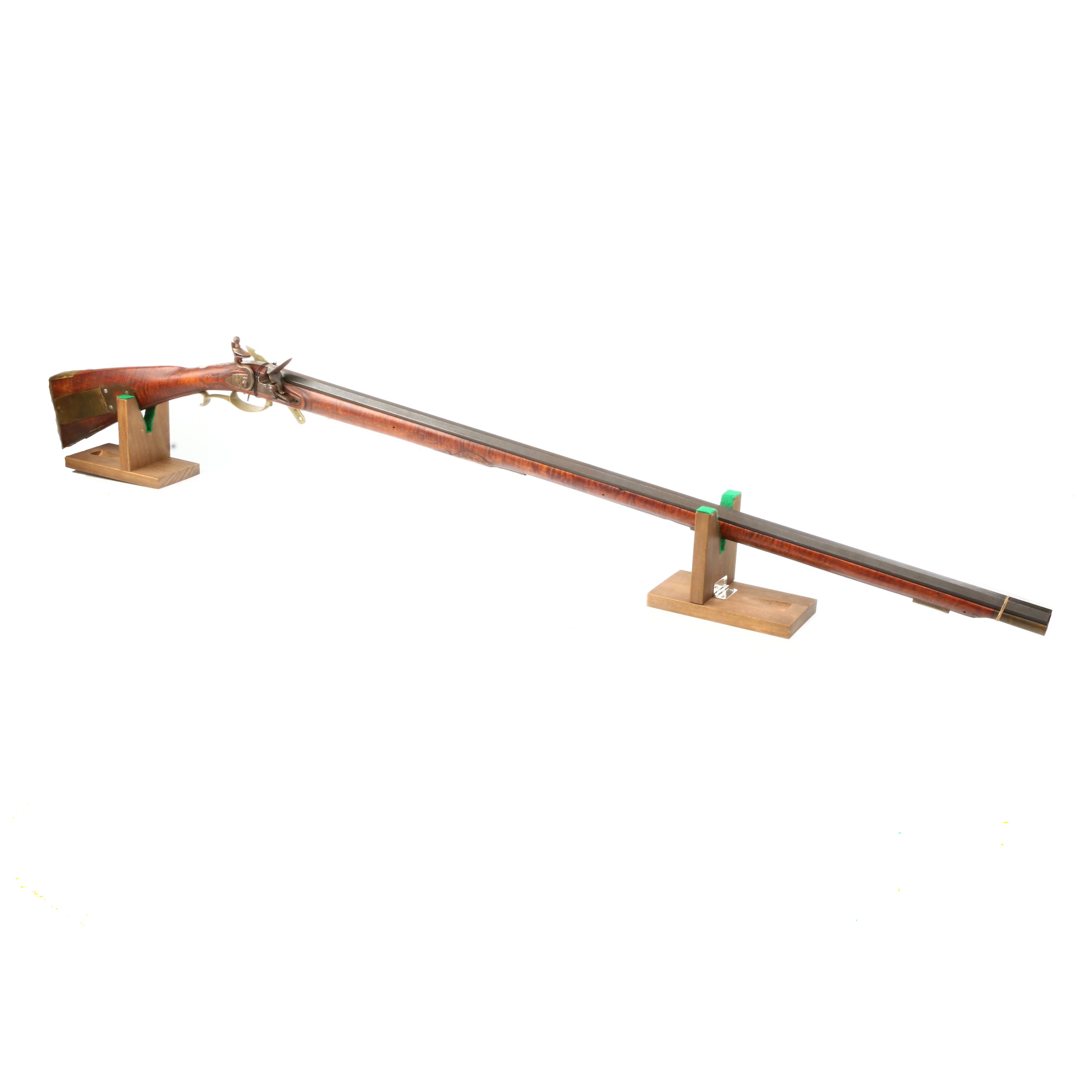 Flintlock Rifle with Tiger Maple Stock