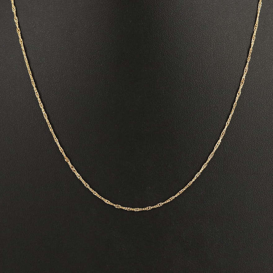 Italian 14K Fancy Link Chain