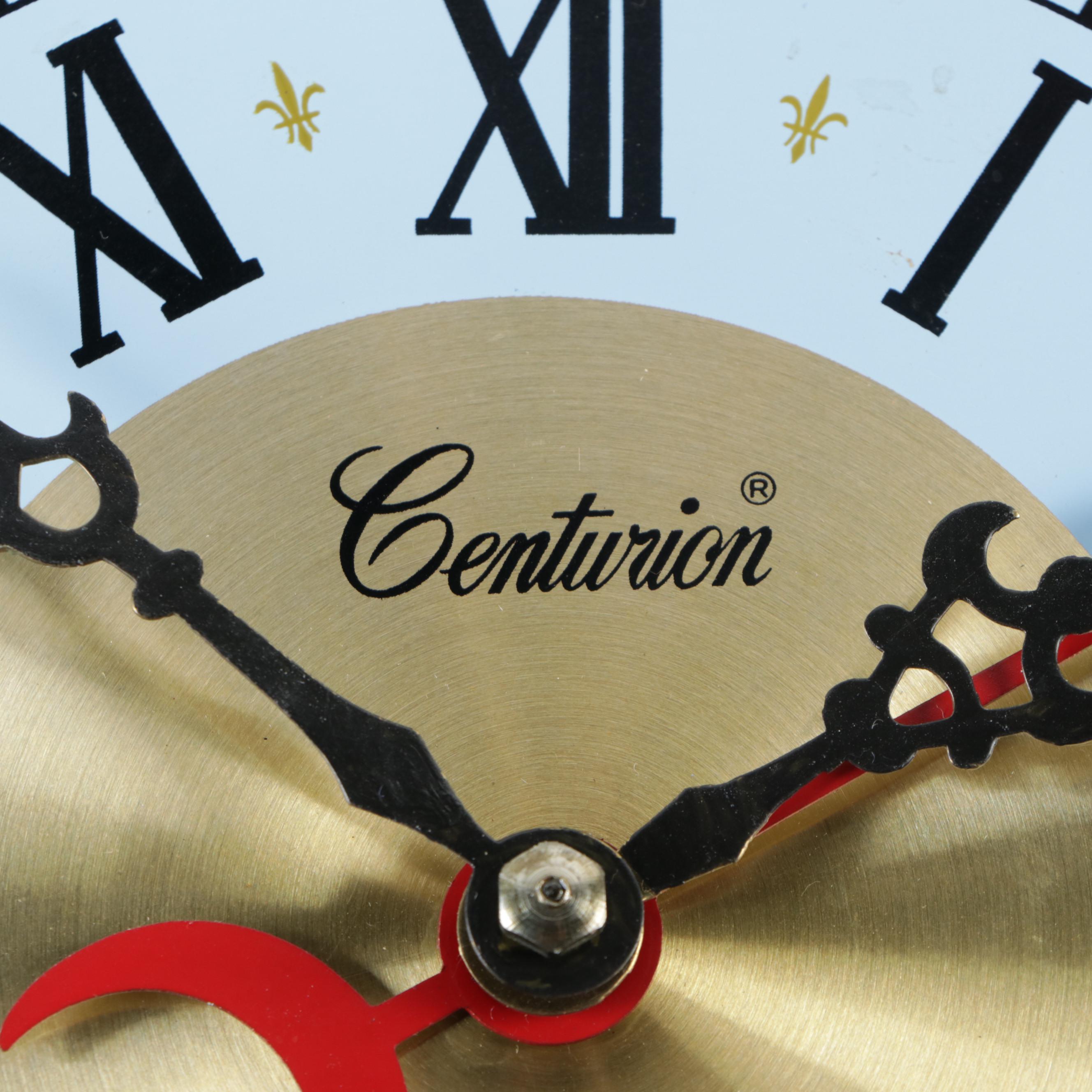 Centurion 35-Day Calendar Wall Clock, Mid to Late 20th Century