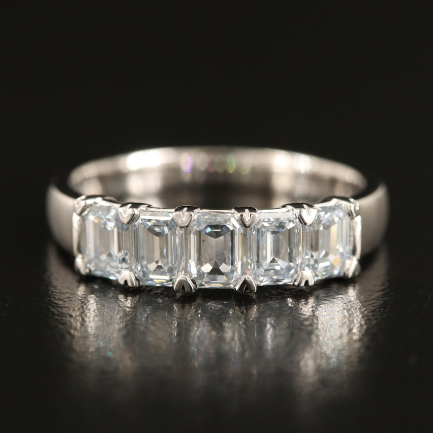 14K 1.27 CTW Lab Grown Diamond Band