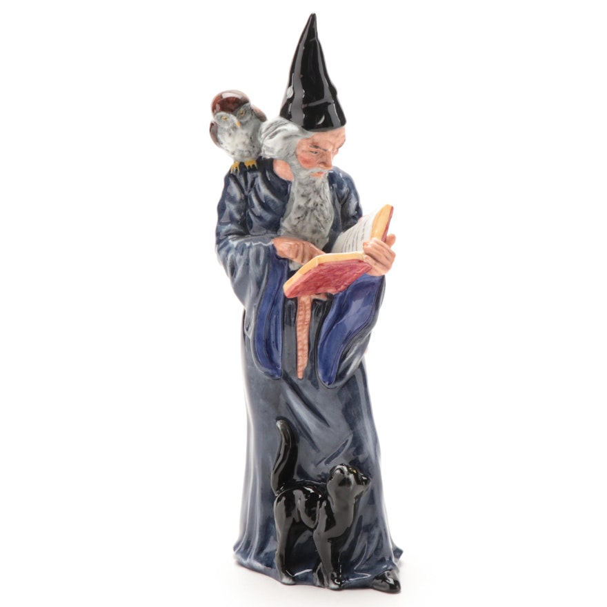 Royal Doulton "The Wizard" Bone China Character Figurine