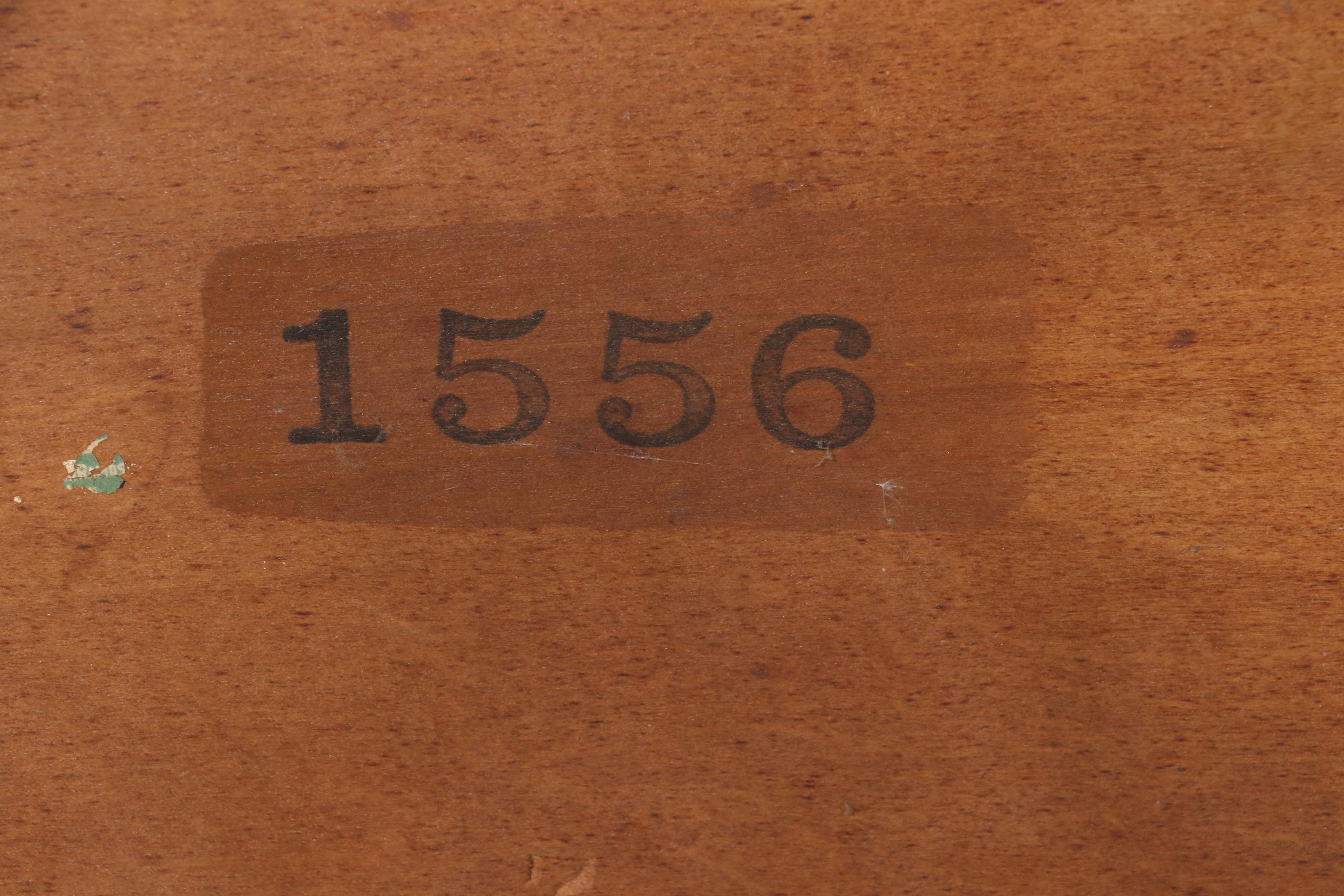 Federal Style Fold-Top Card Table with Inlaid Design