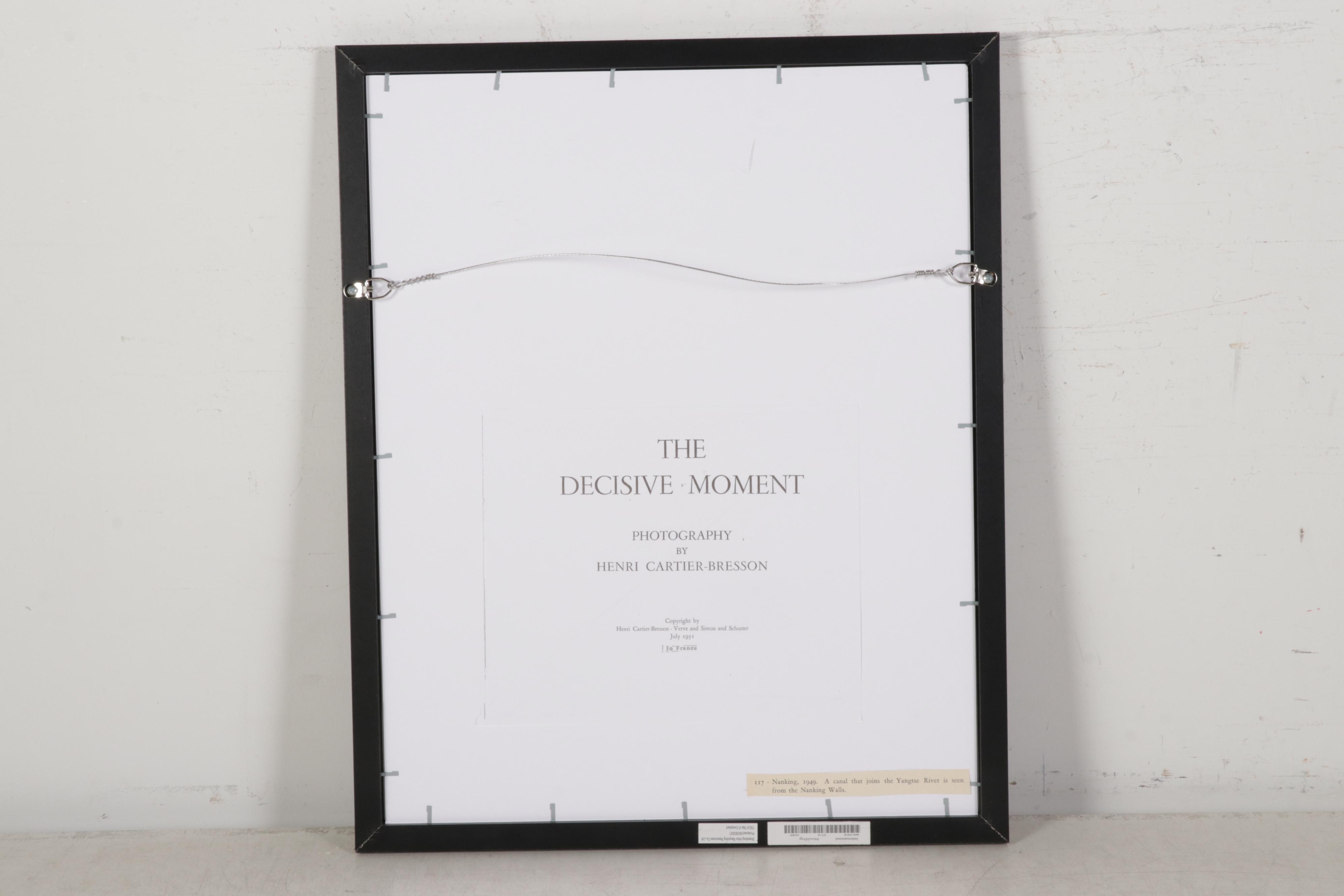 Henri Cartier-Bresson Yangtze River Rotogravure From "The Decisive Moment," 1952