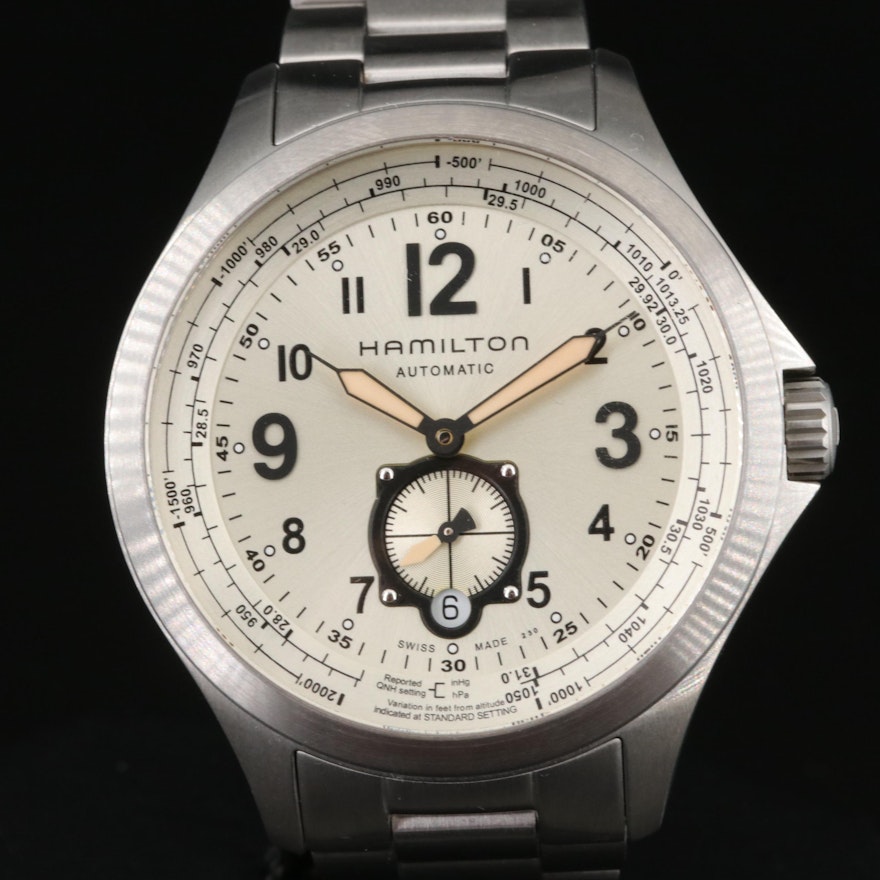 Hamilton Khaki Aviation QNE Automatic Wristwatch