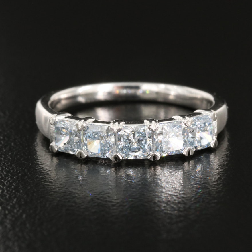 14K 1.10 CTW Lab Grown Diamond Band