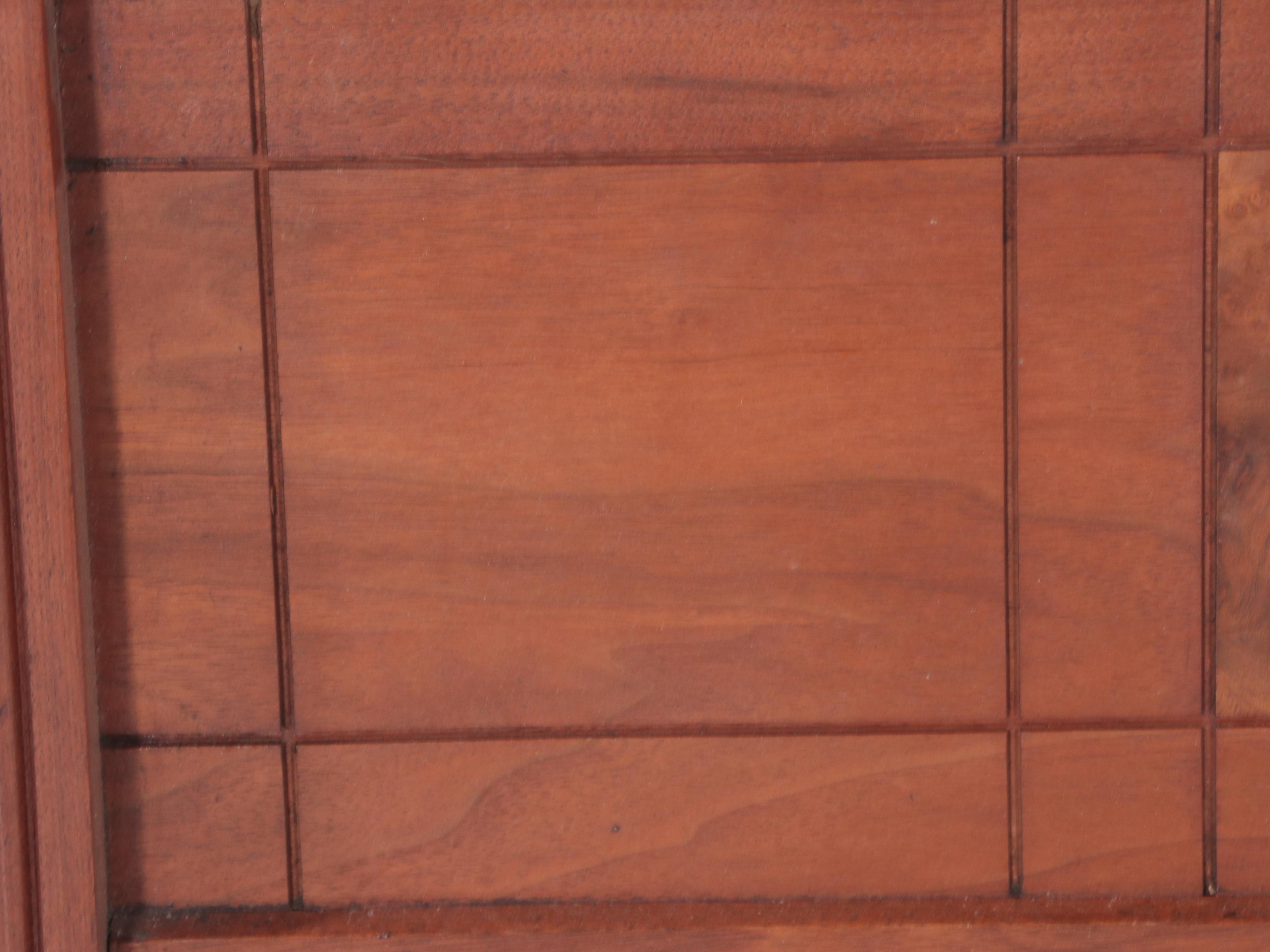 Victorian Walnut Bed in Full-Size, Late 19th Century