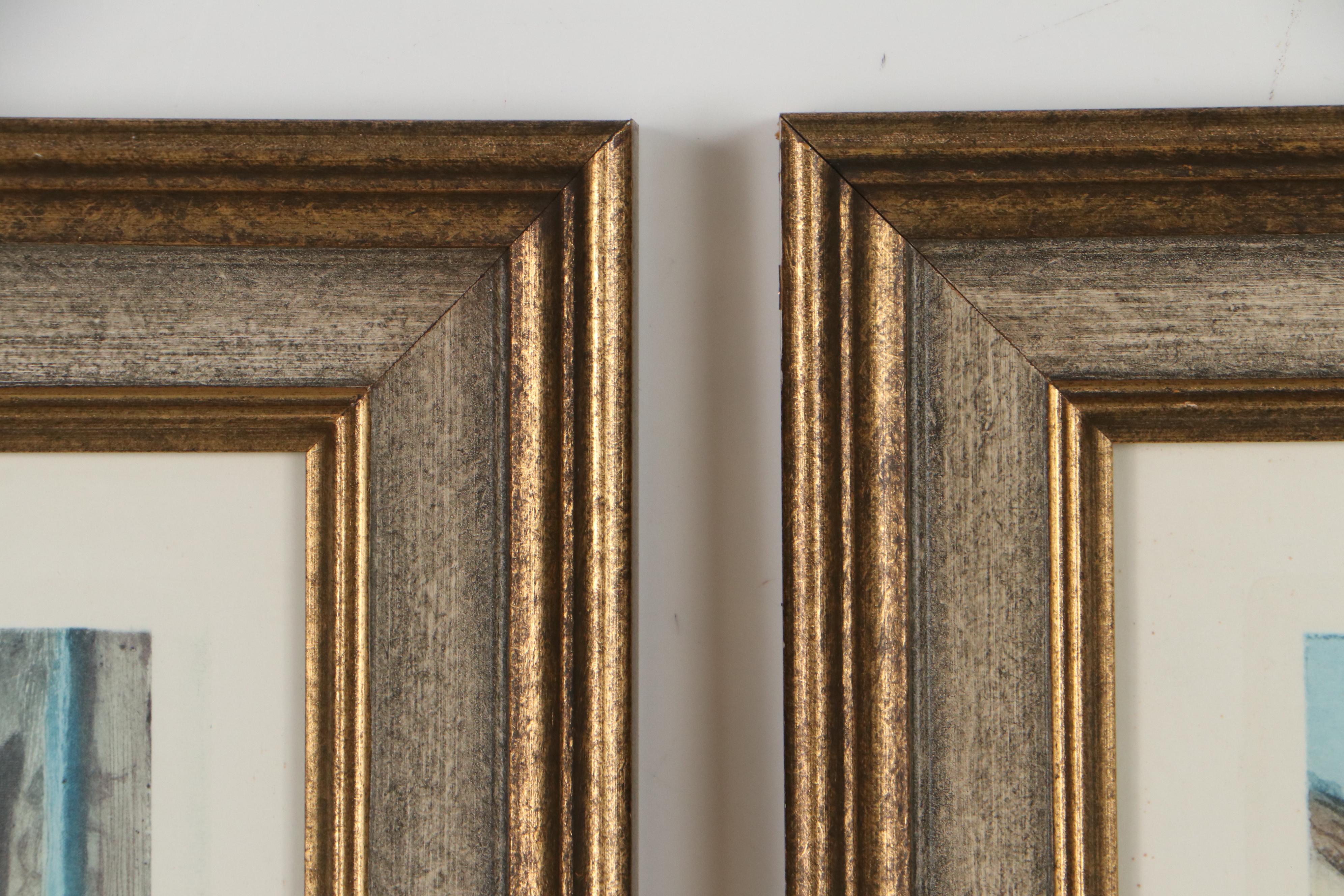 Le Garf Hand-Colored Etchings "Barbizon - Atelier J.F. Millet"