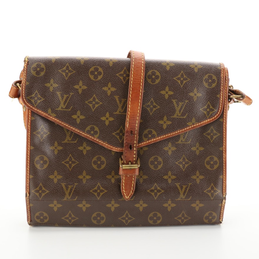 Louis Vuitton Serviette Portable Desktop Organizer in Monogram Canvas/Leather