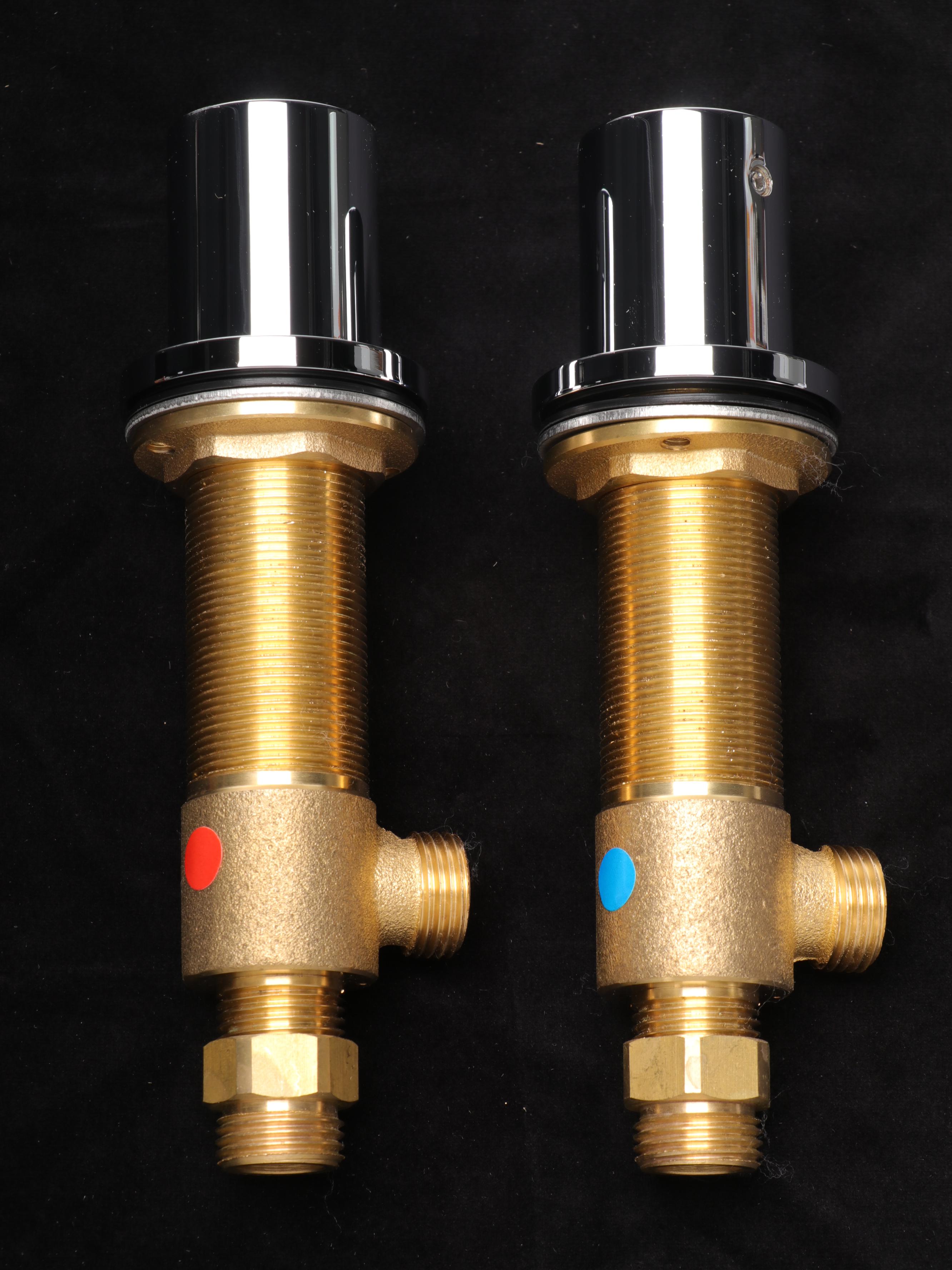 Rectangular Porcelain Undermount Sink with Chrome Widespread Waterfall Faucet