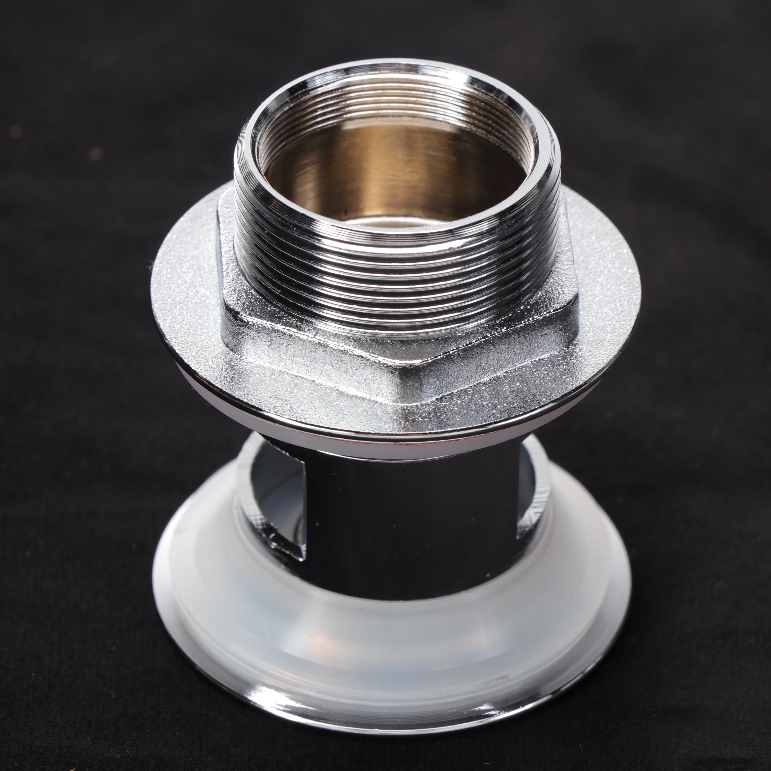 Rectangular Porcelain Undermount Sink with Chrome Widespread Waterfall Faucet