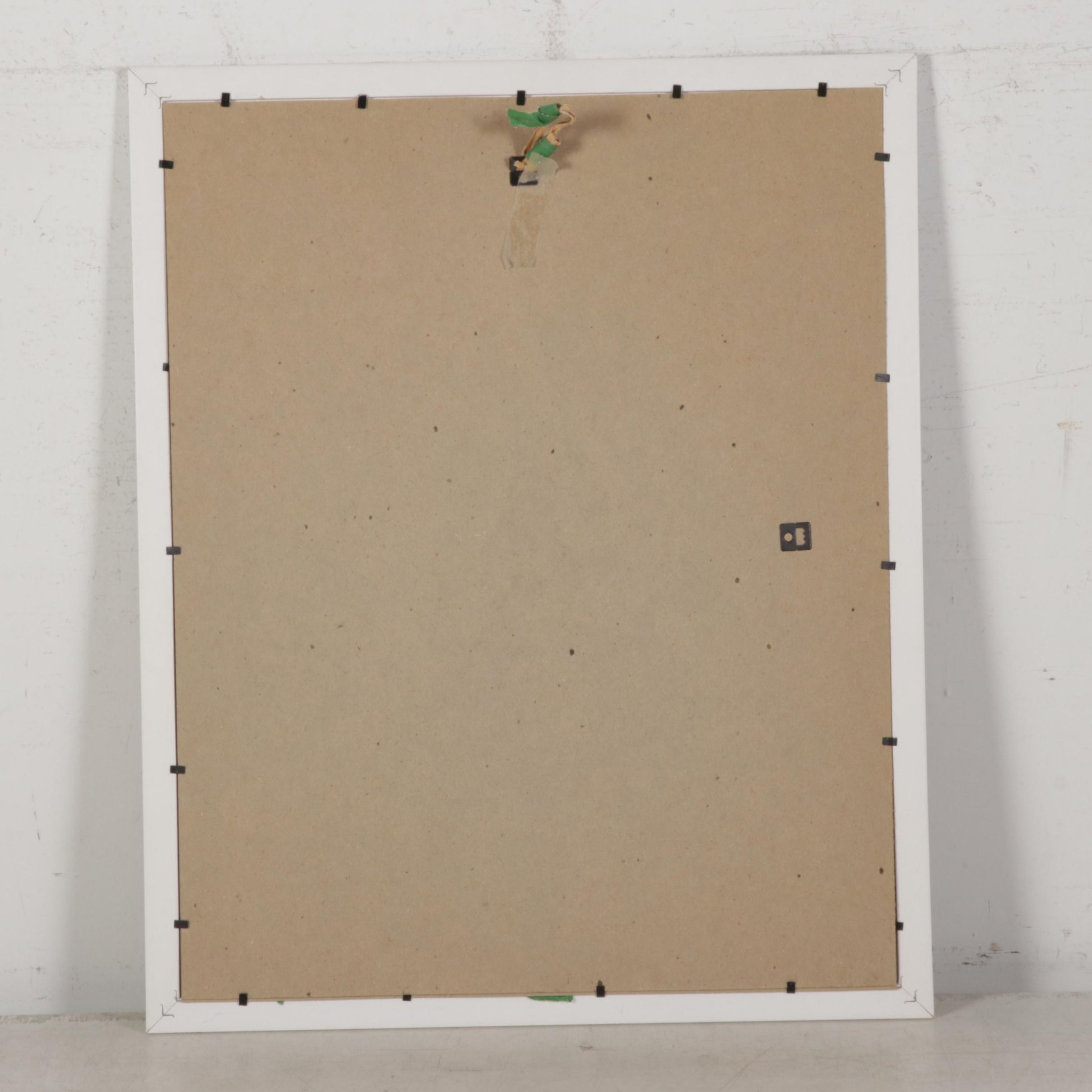 Folk Art Acrylic Painting of Doe and Wildflowers, Circa 2000