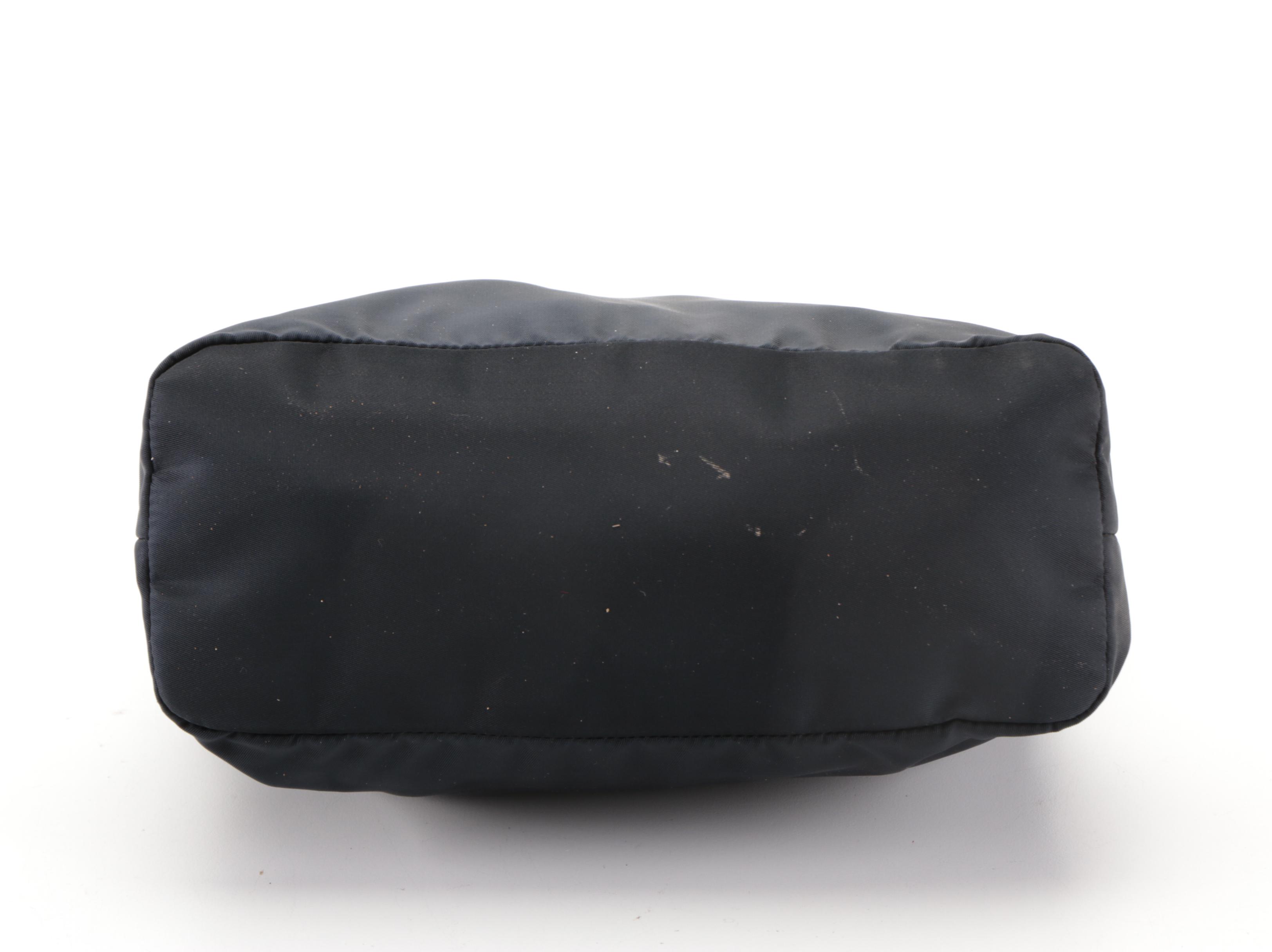 Prada Nylon and Leather Handbag