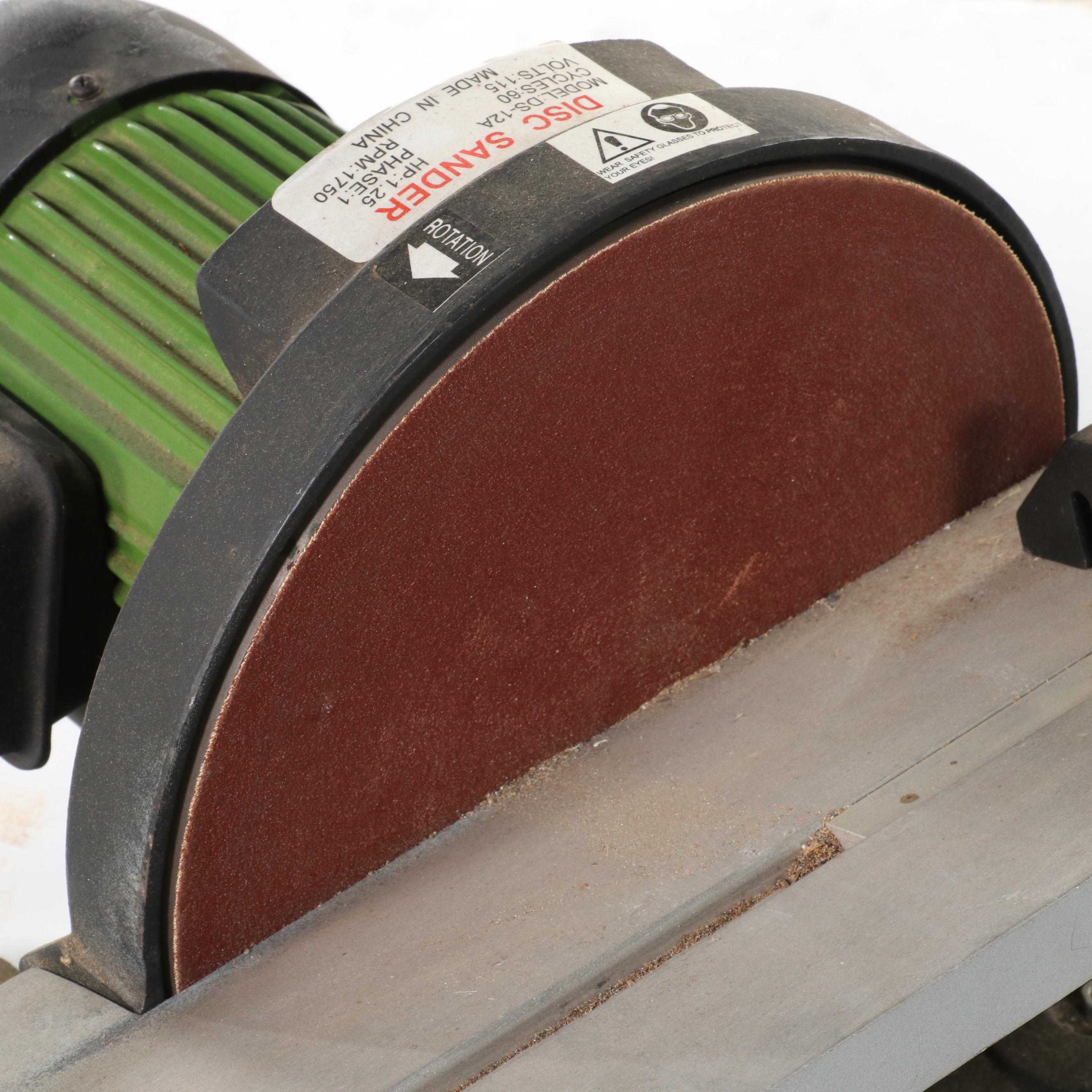Electric Benchtop Disc Sander