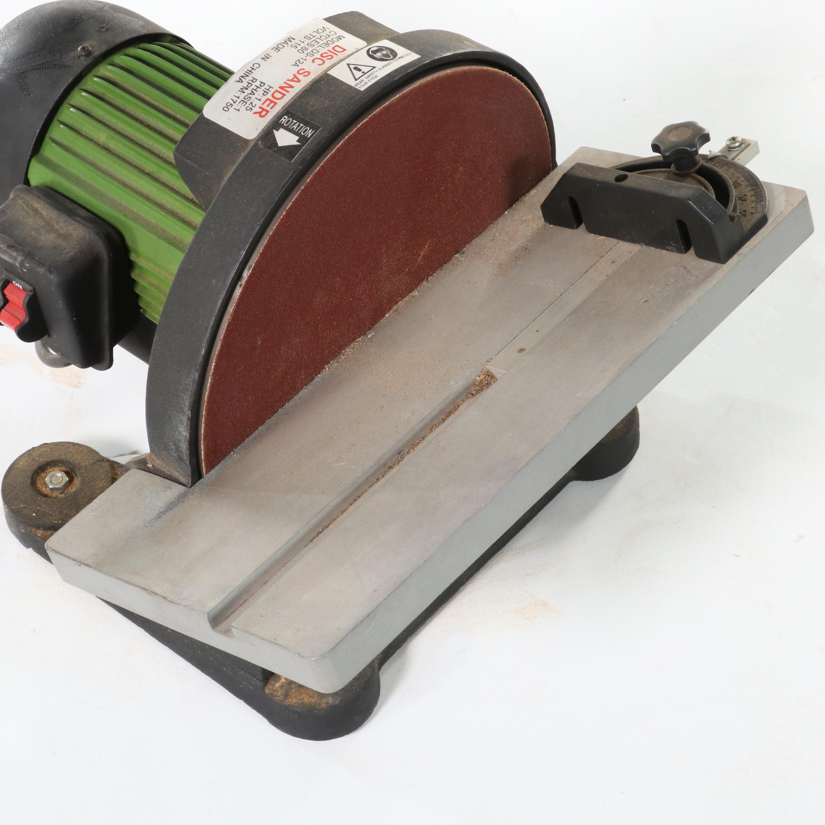 Electric Benchtop Disc Sander