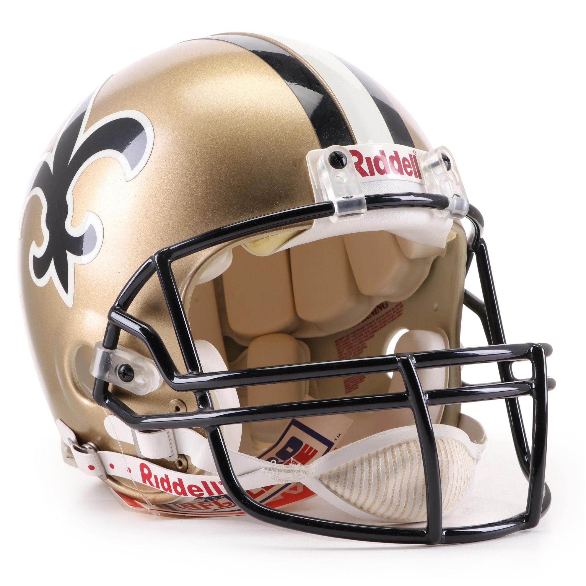 New Orleans Saints Riddell Authentic Pro Line NFL Football Helmet, 1995