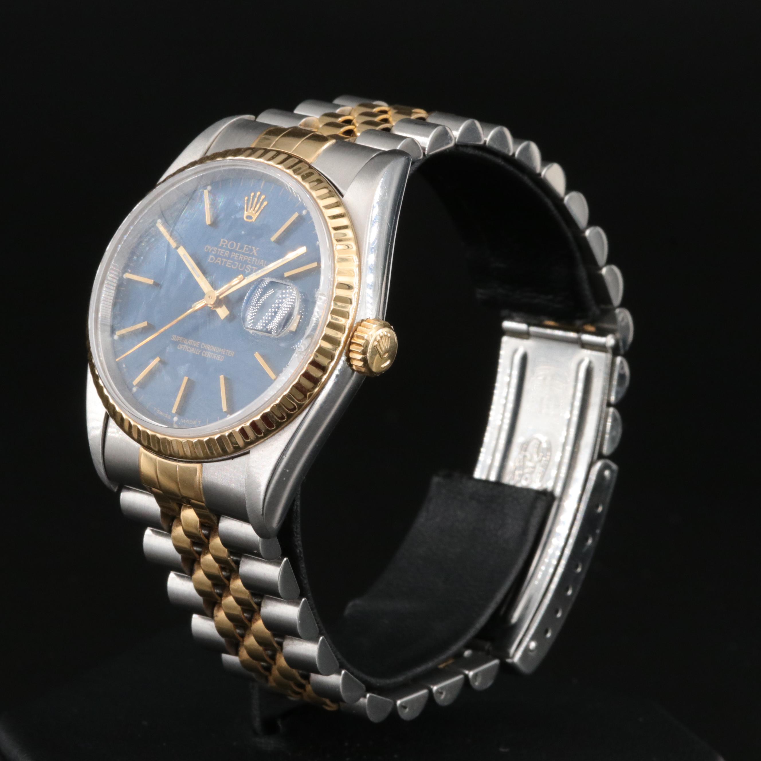 1993 Rolex Oyster Perpetual Datejust Watch