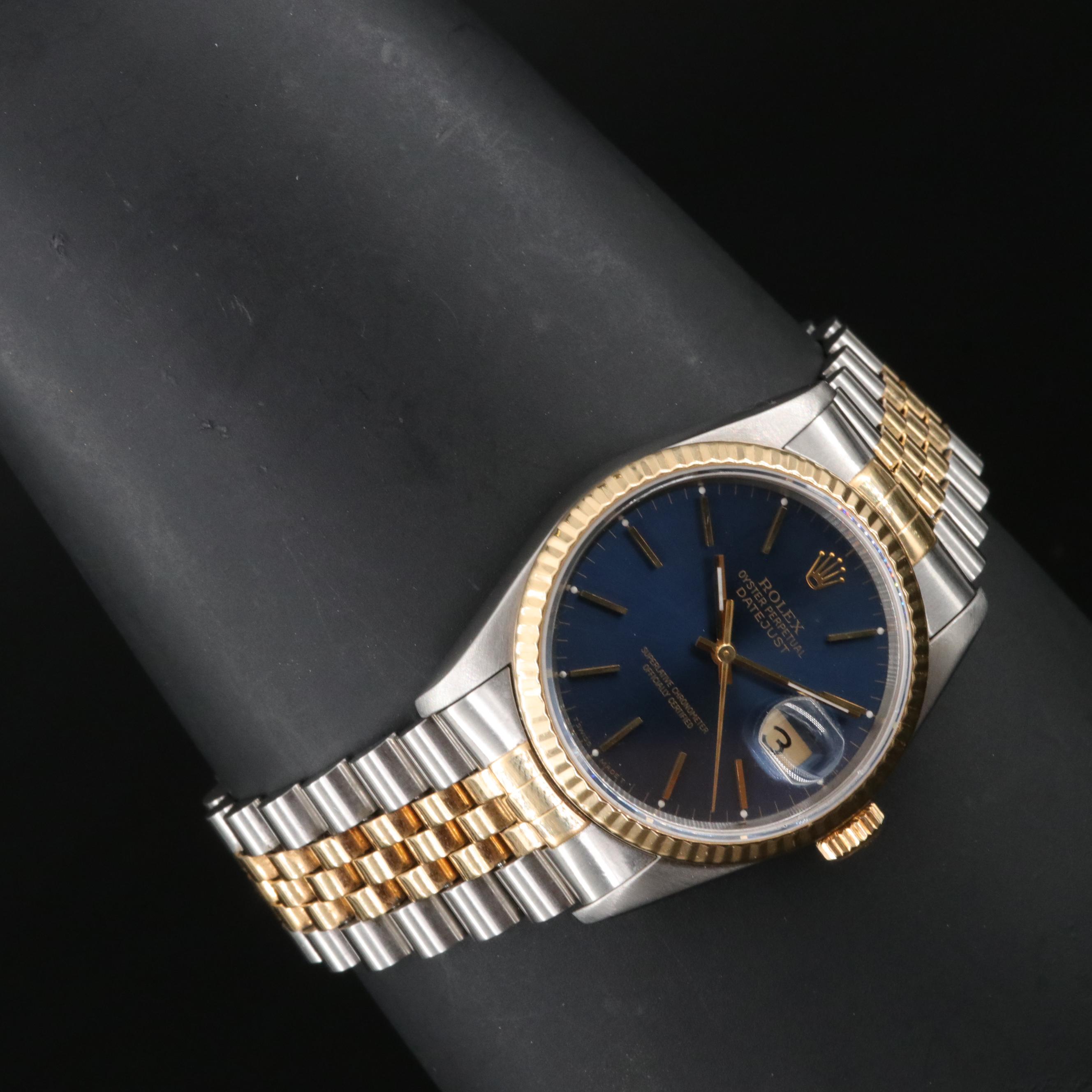 1993 Rolex Oyster Perpetual Datejust Watch