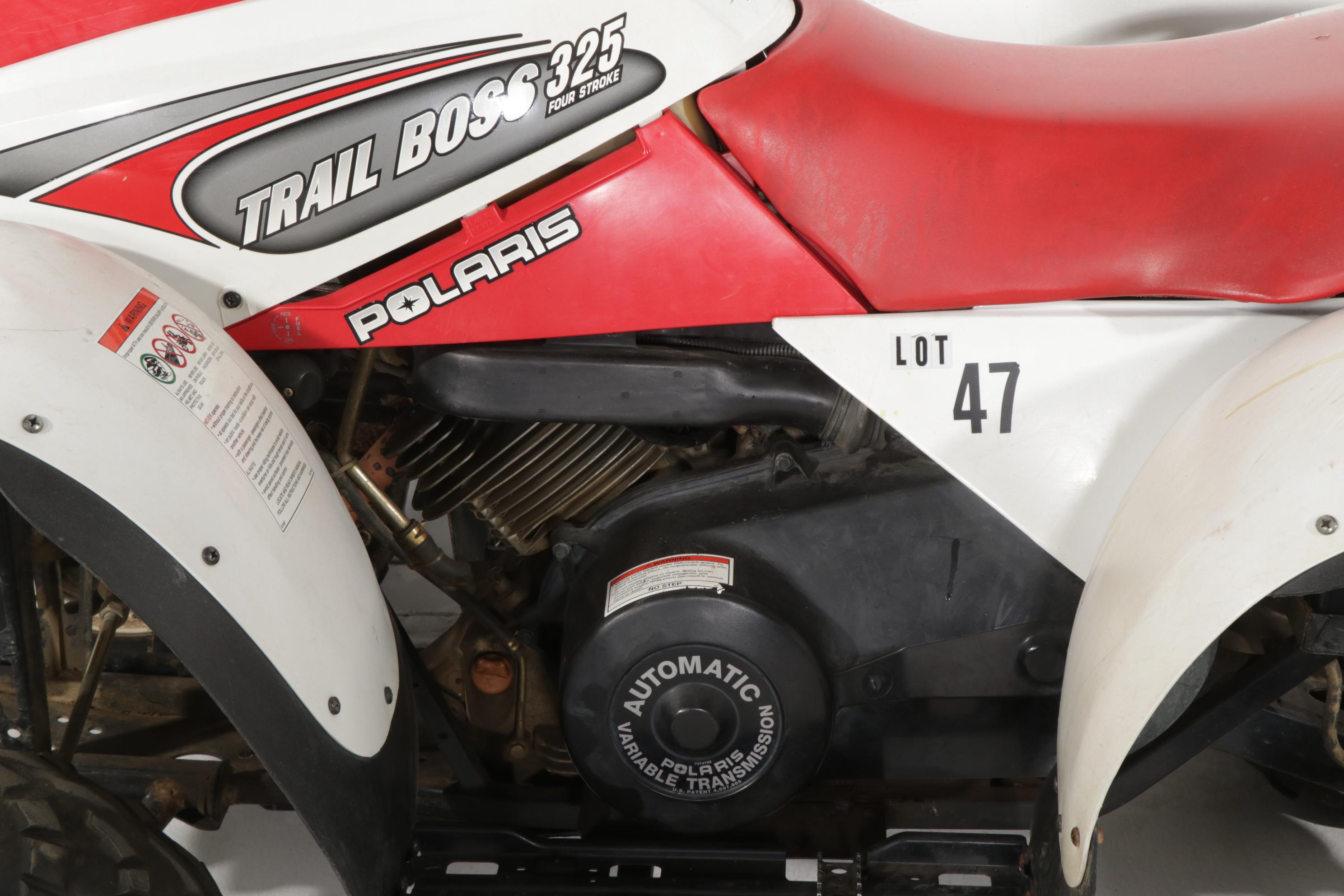 Polaris Trail Boss 325 All Terrain Vehicle