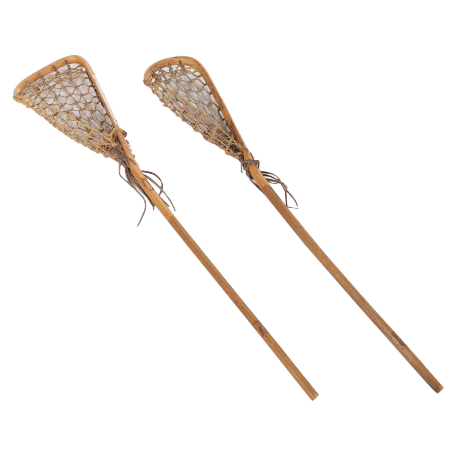 Handcrafted Wooden Lacrosse Sticks