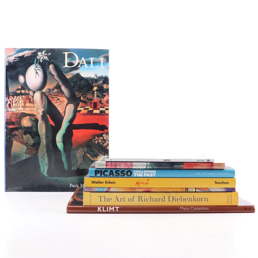 "Dali" by Paul Moorehouse, "Frankenthaler" by Karen Wilkin and Other Art Books