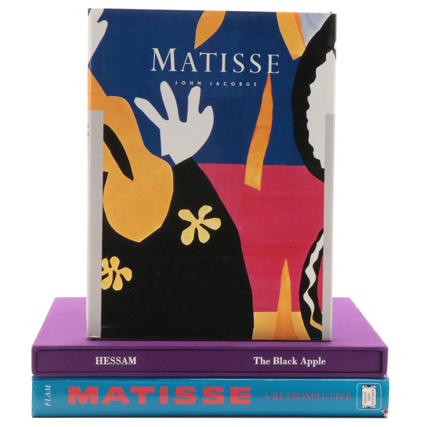 First Edition "Matisse: A Retrospective" Edited by Jack Flam and Other Art Books