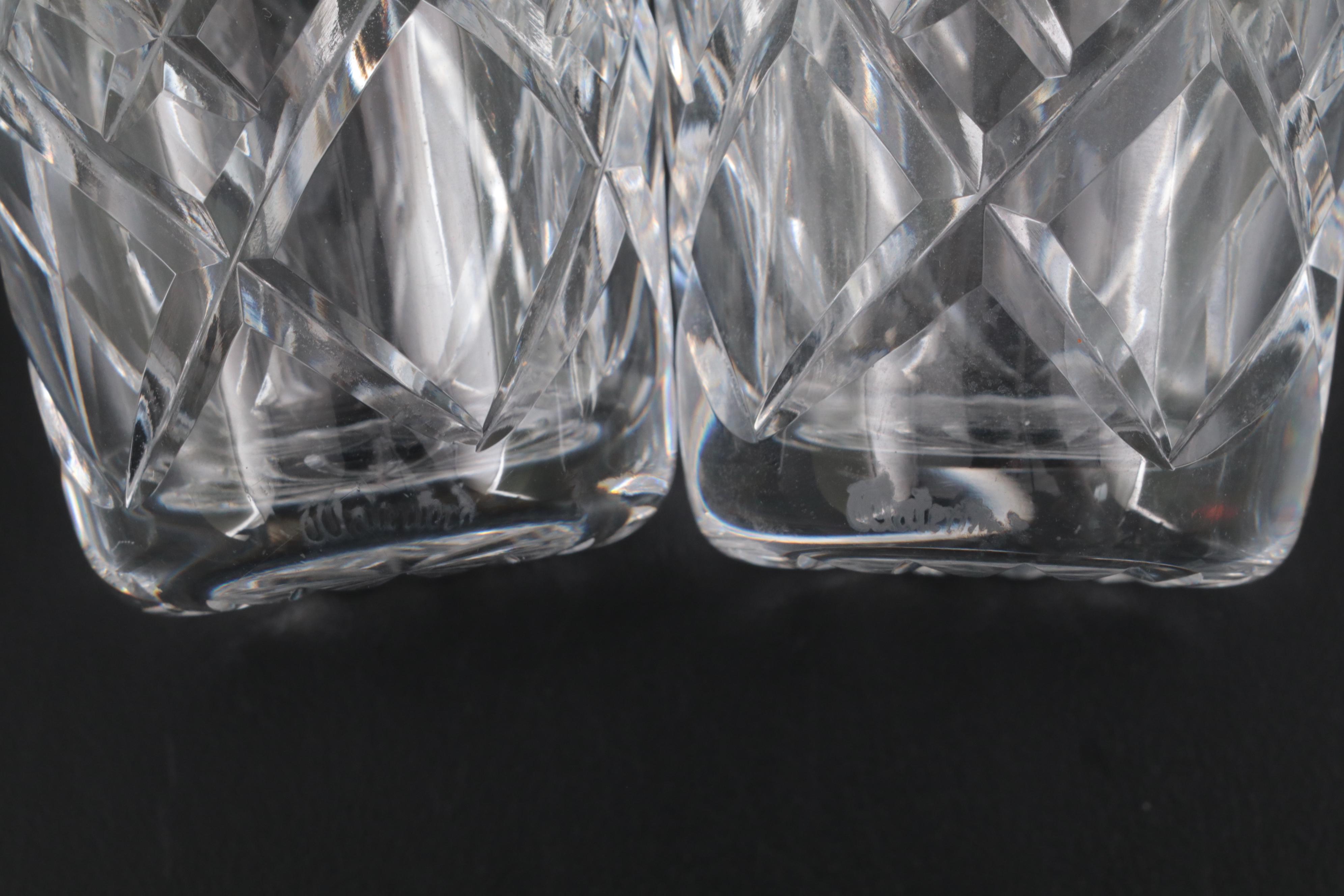 J.G. Durand Crystal Carafe with Waterford and Other Crystal Barware