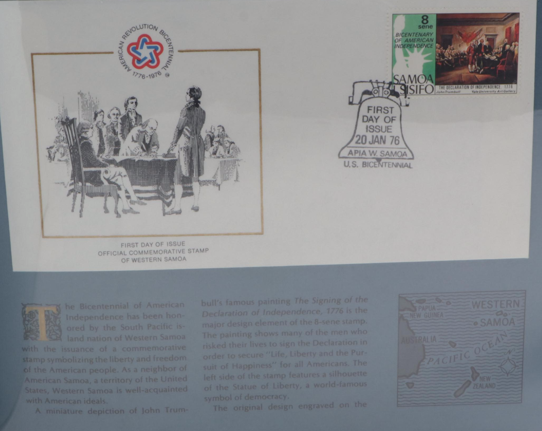 Three Bicentennial Themed Albums of First Day Issue Stamps and Postal Covers