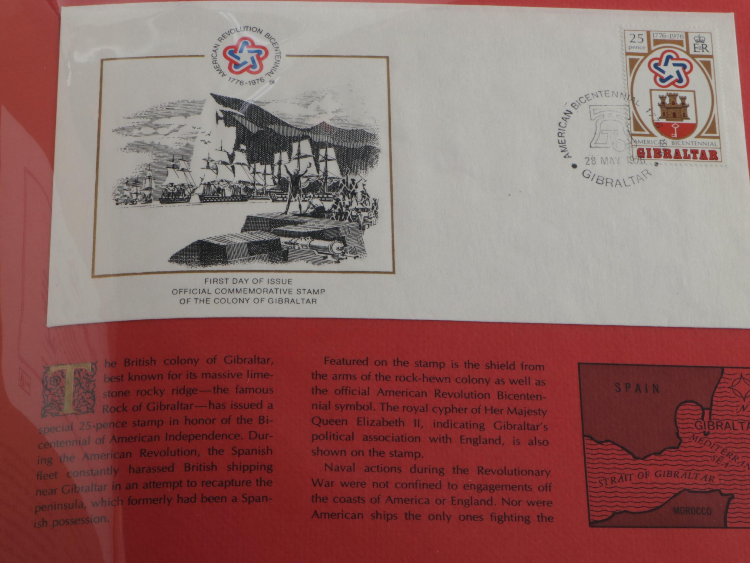Three Bicentennial Themed Albums of First Day Issue Stamps and Postal Covers