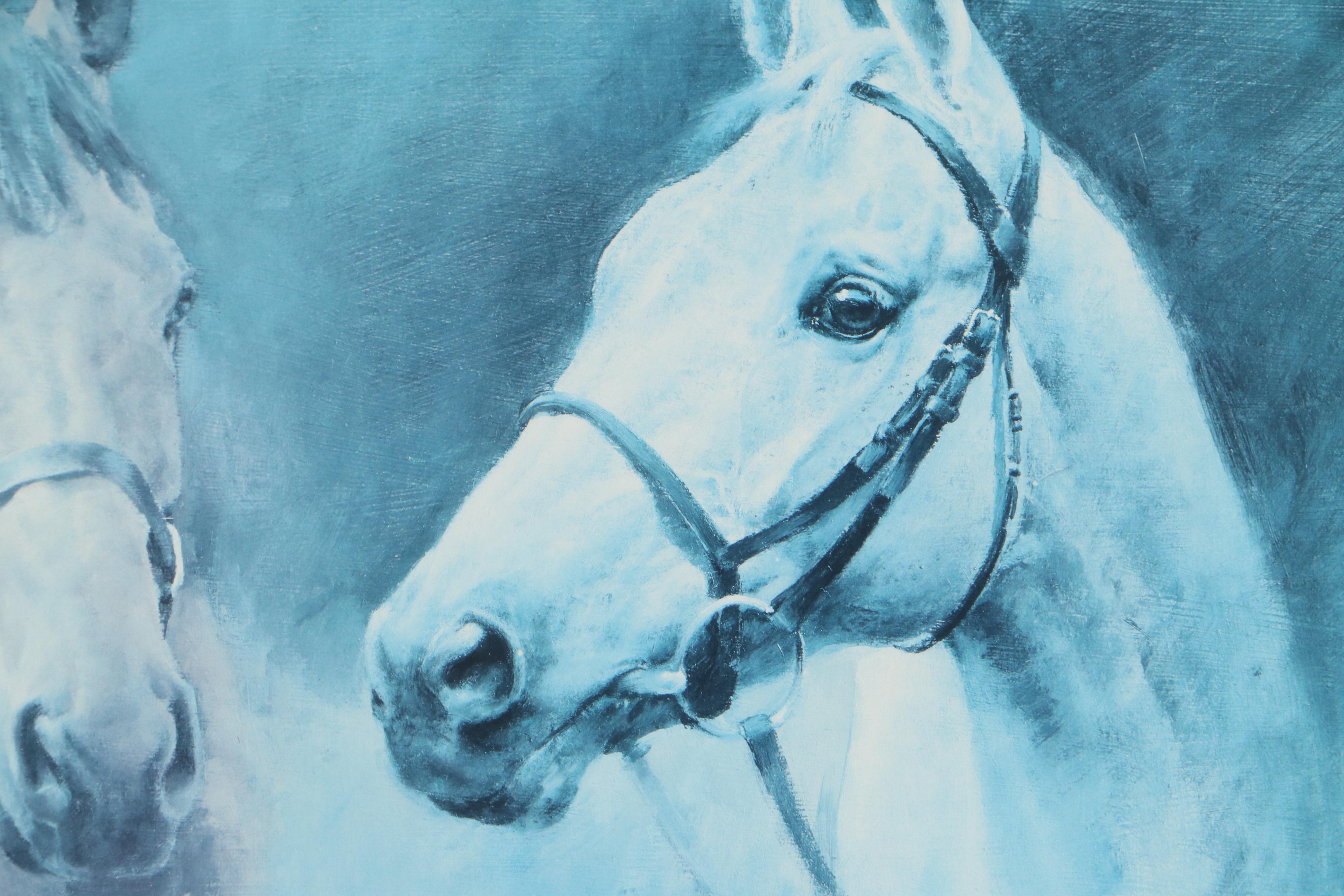 Offset Lithograph After Susan L. Crawford "We Three Kings"