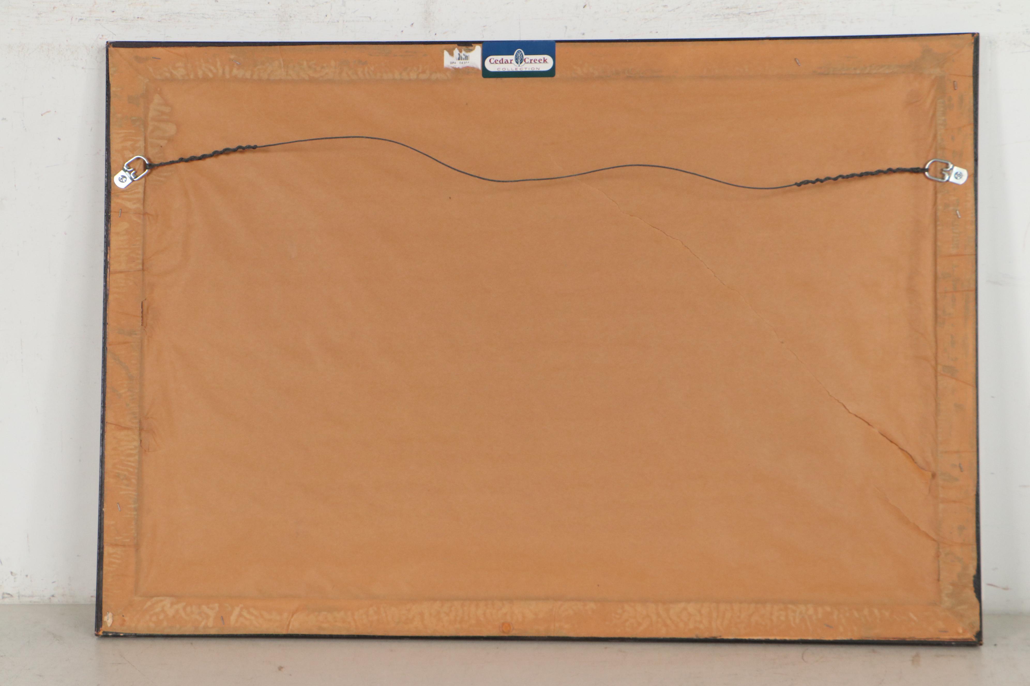 Offset Lithograph After Susan L. Crawford "We Three Kings"