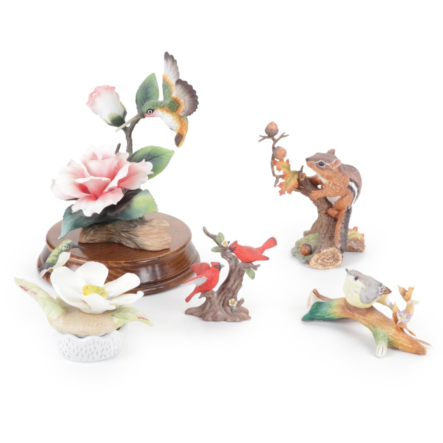 Andrea by Sadek, Lenox "Autumn Adventure" and Other Porcelain Figurines