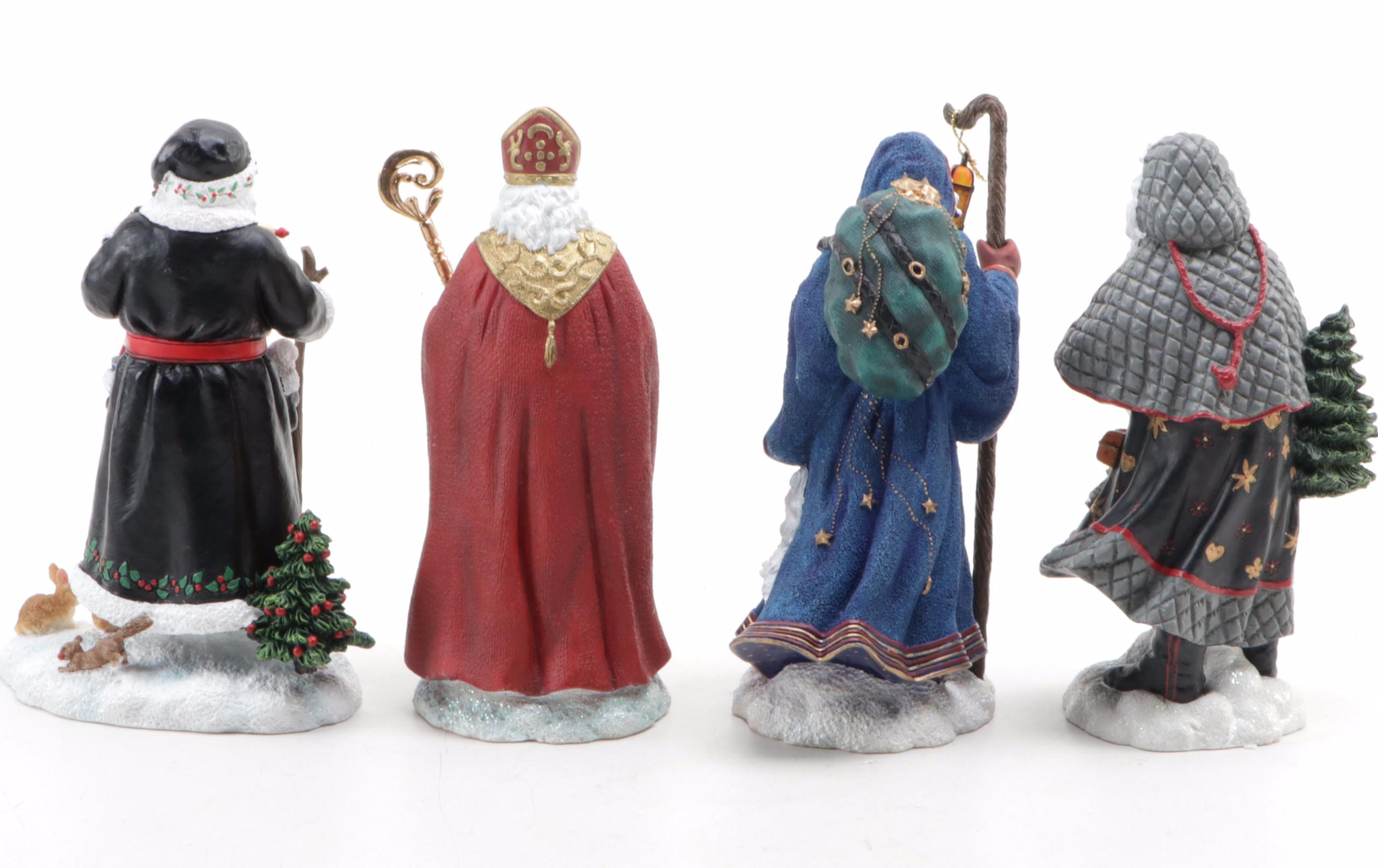 Pipka "Father Christmas," "St. Nicholas," and Other Santa Figures