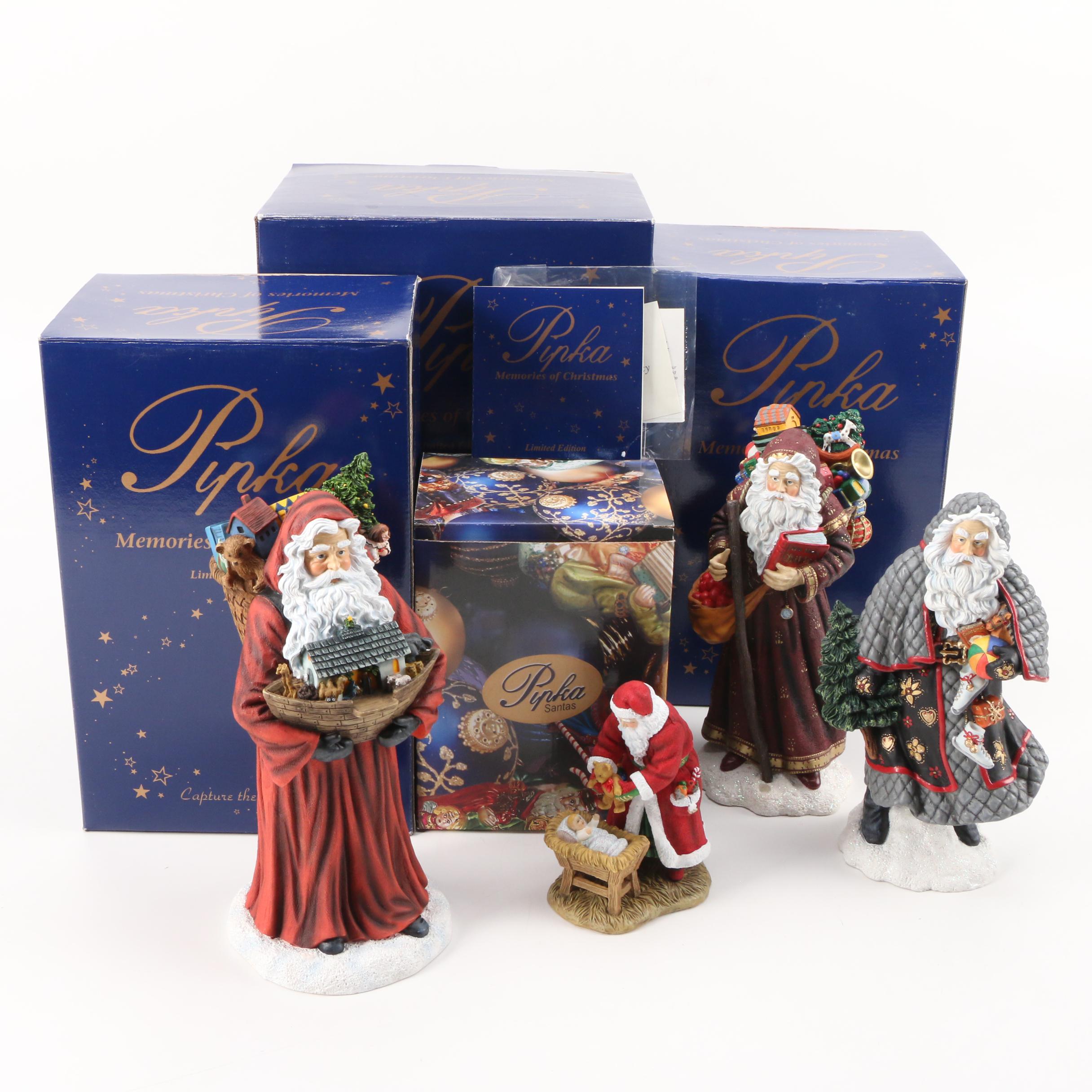 Pipka "Christmas Ark," "Ukrainian Santa," and More Decorative Figures