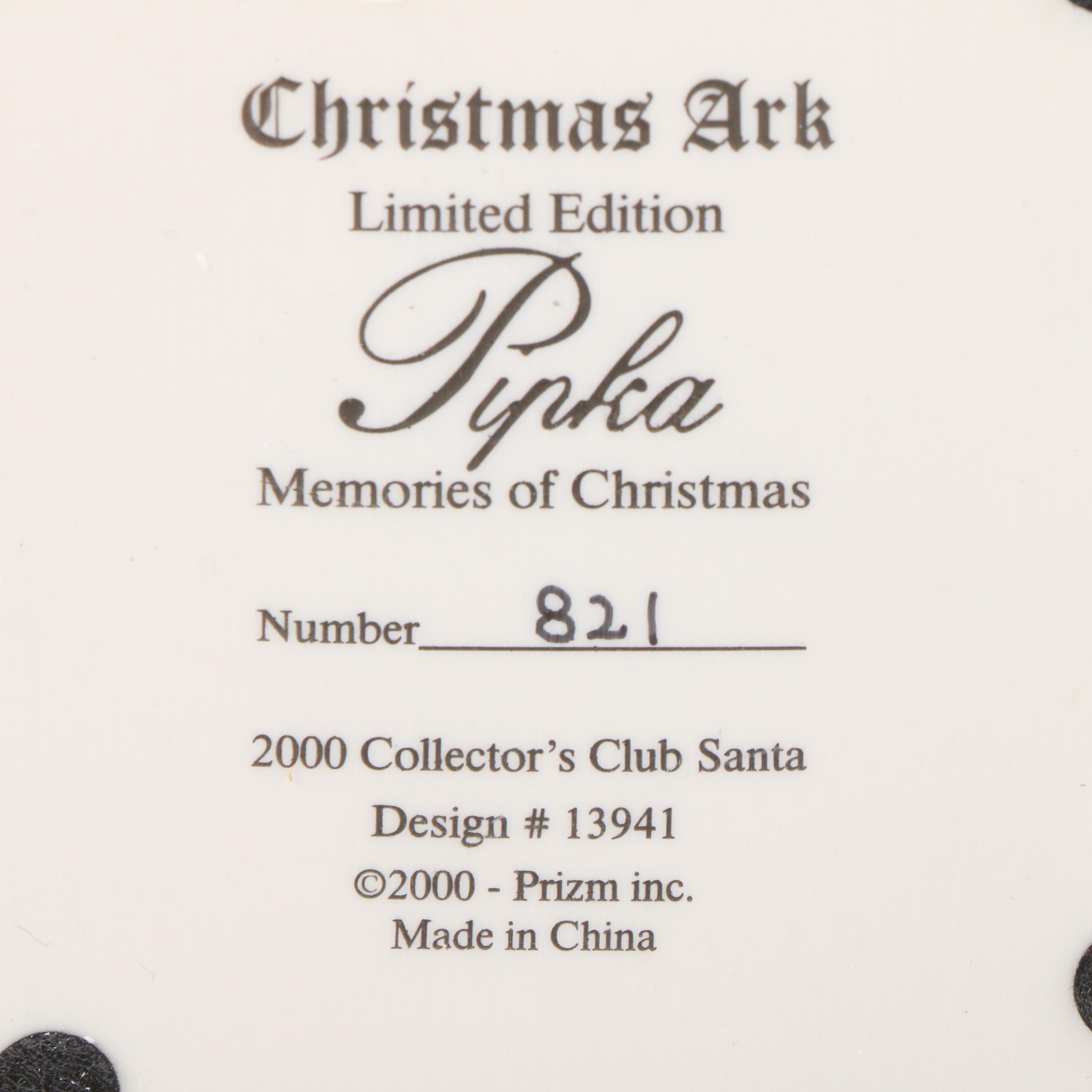 Pipka "Christmas Ark," "Ukrainian Santa," and More Decorative Figures