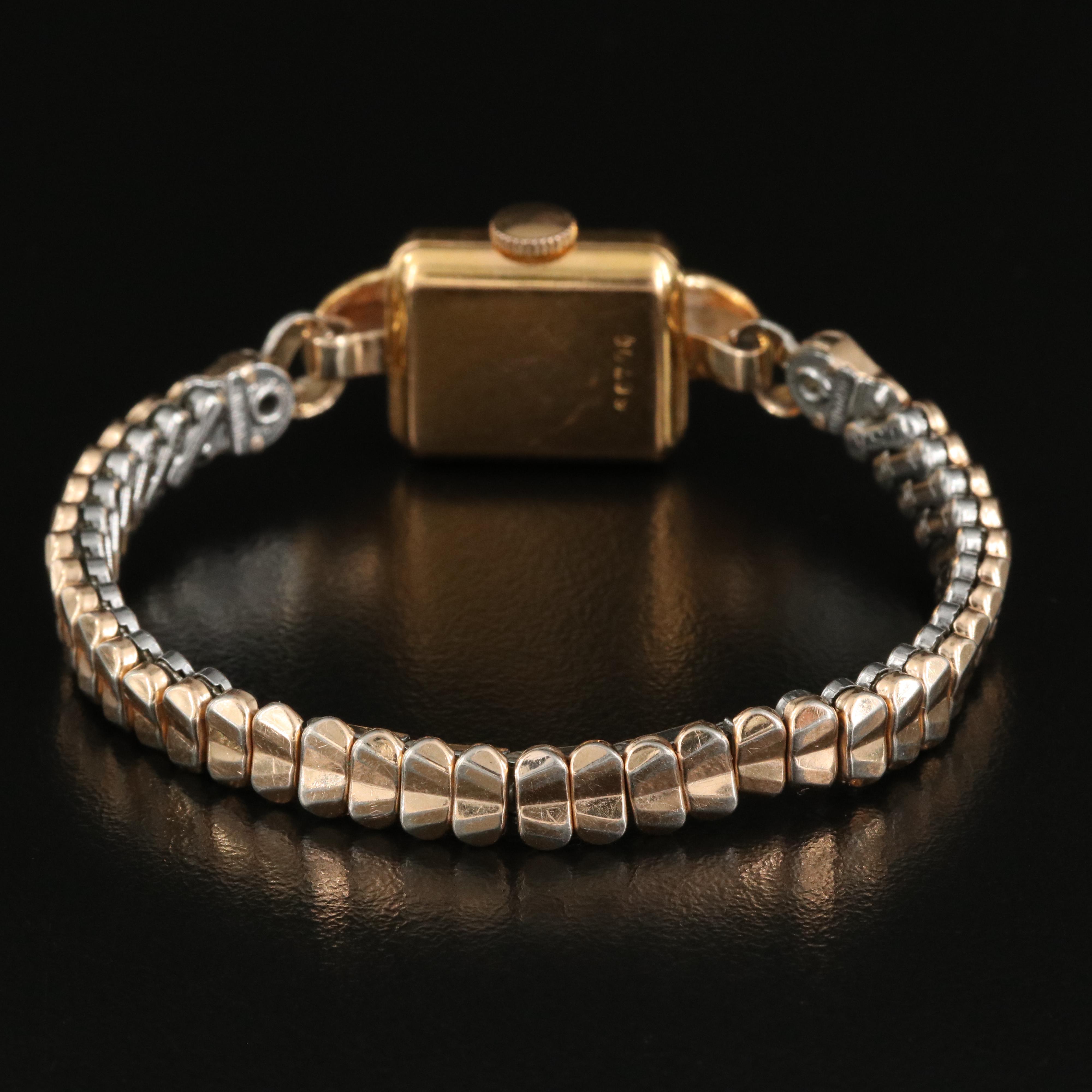 Vintage Rolex 18K Stem Wind Watch